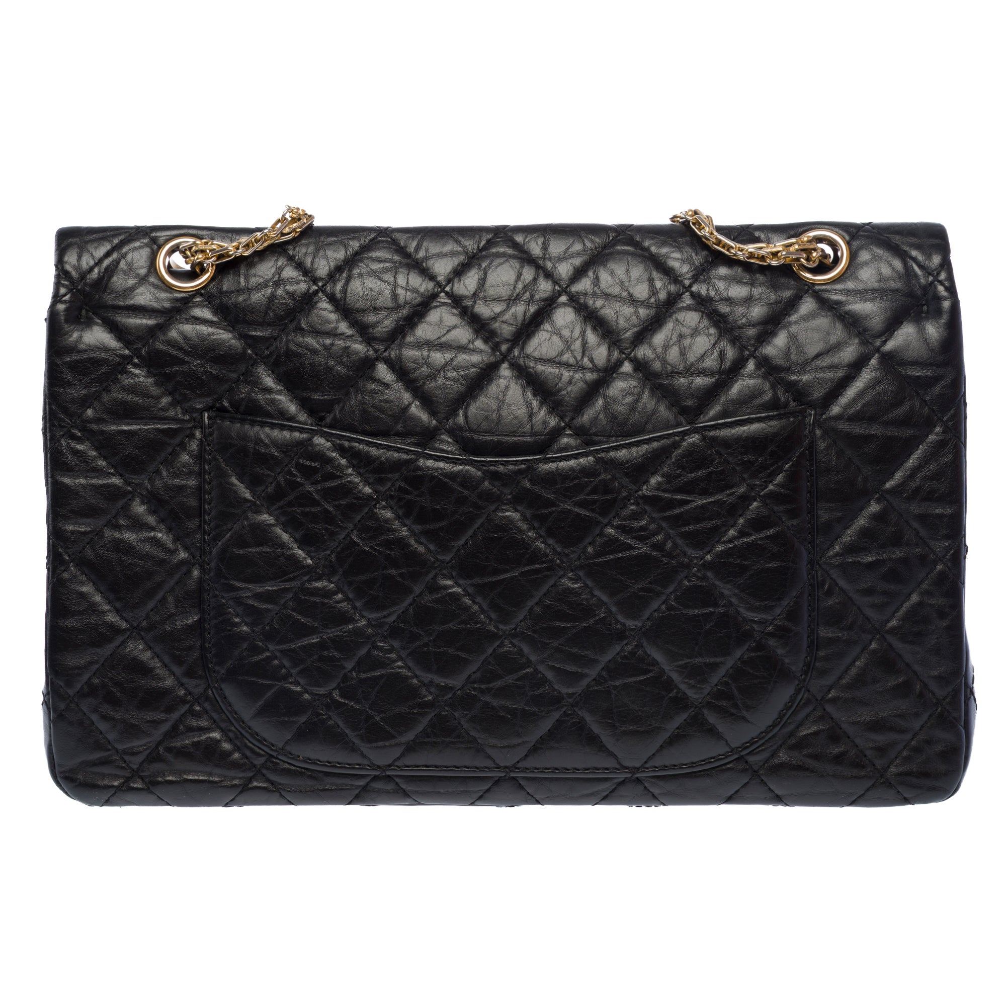 Sac CHANEL 2.55 en Cuir Noir - 103727