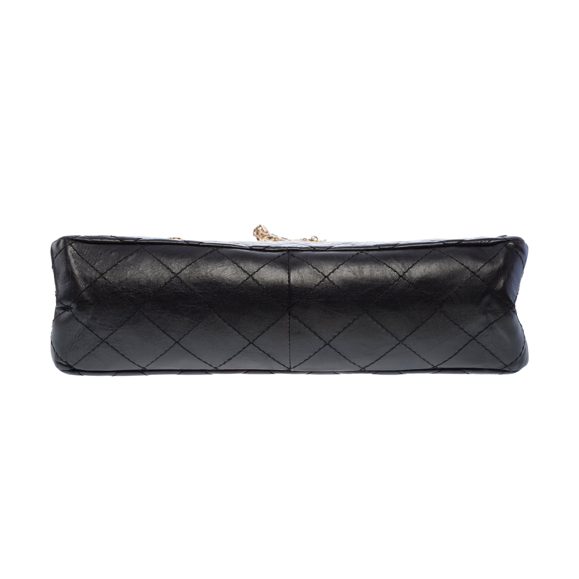 Sac CHANEL 2.55 en Cuir Noir - 103727