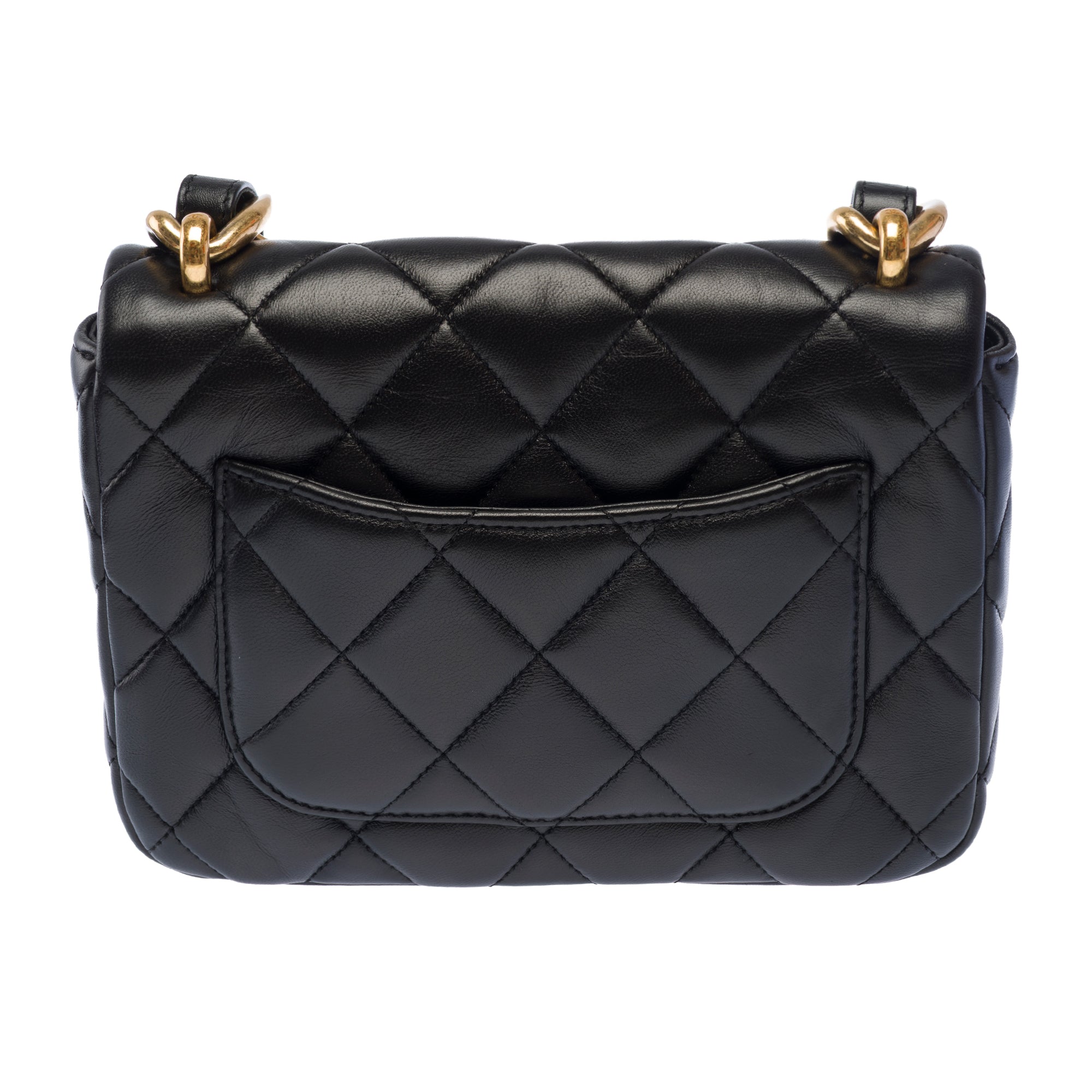 Sac CHANEL Timeless/Classique en Cuir Noir - 103745