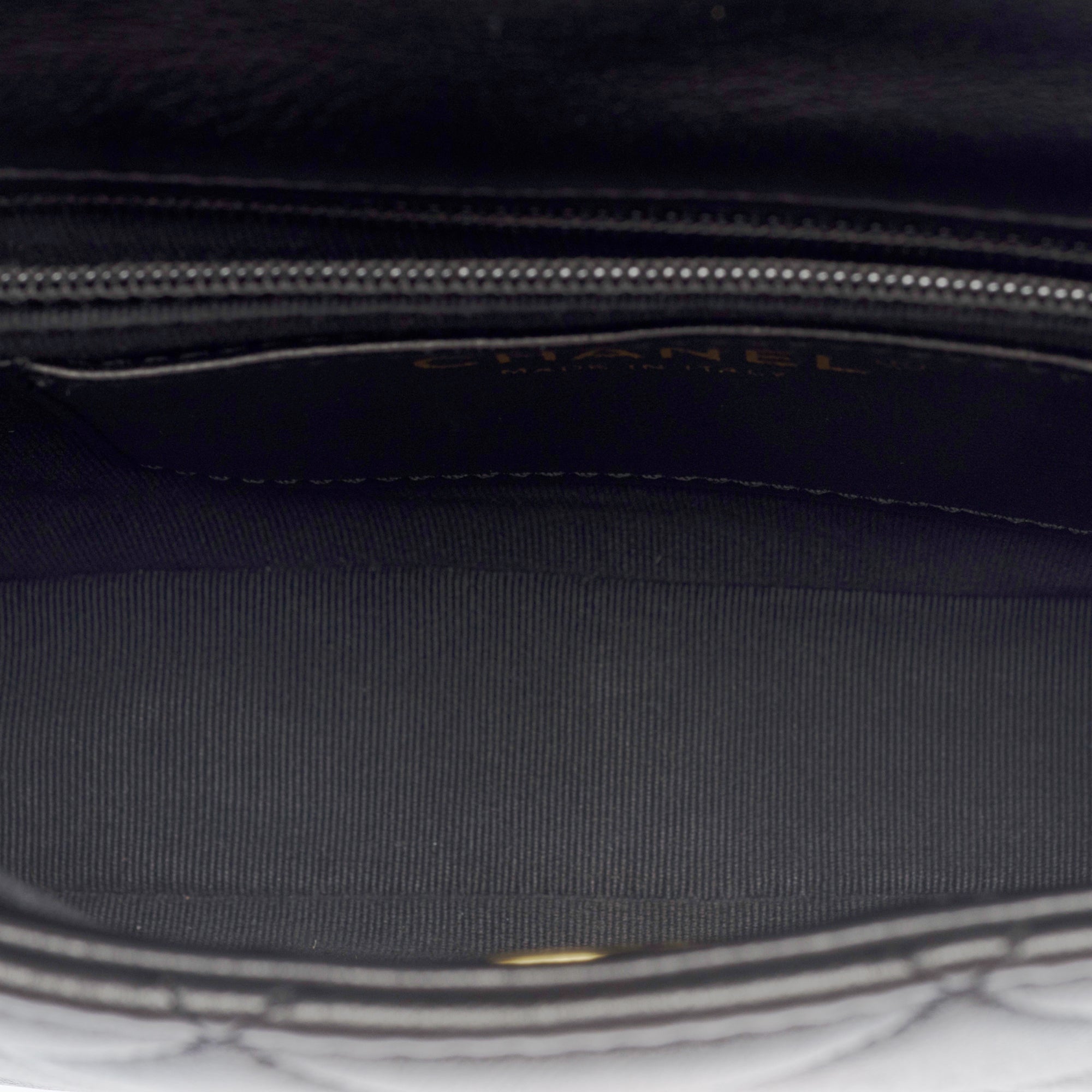 Sac CHANEL Timeless/Classique en Cuir Noir - 103745