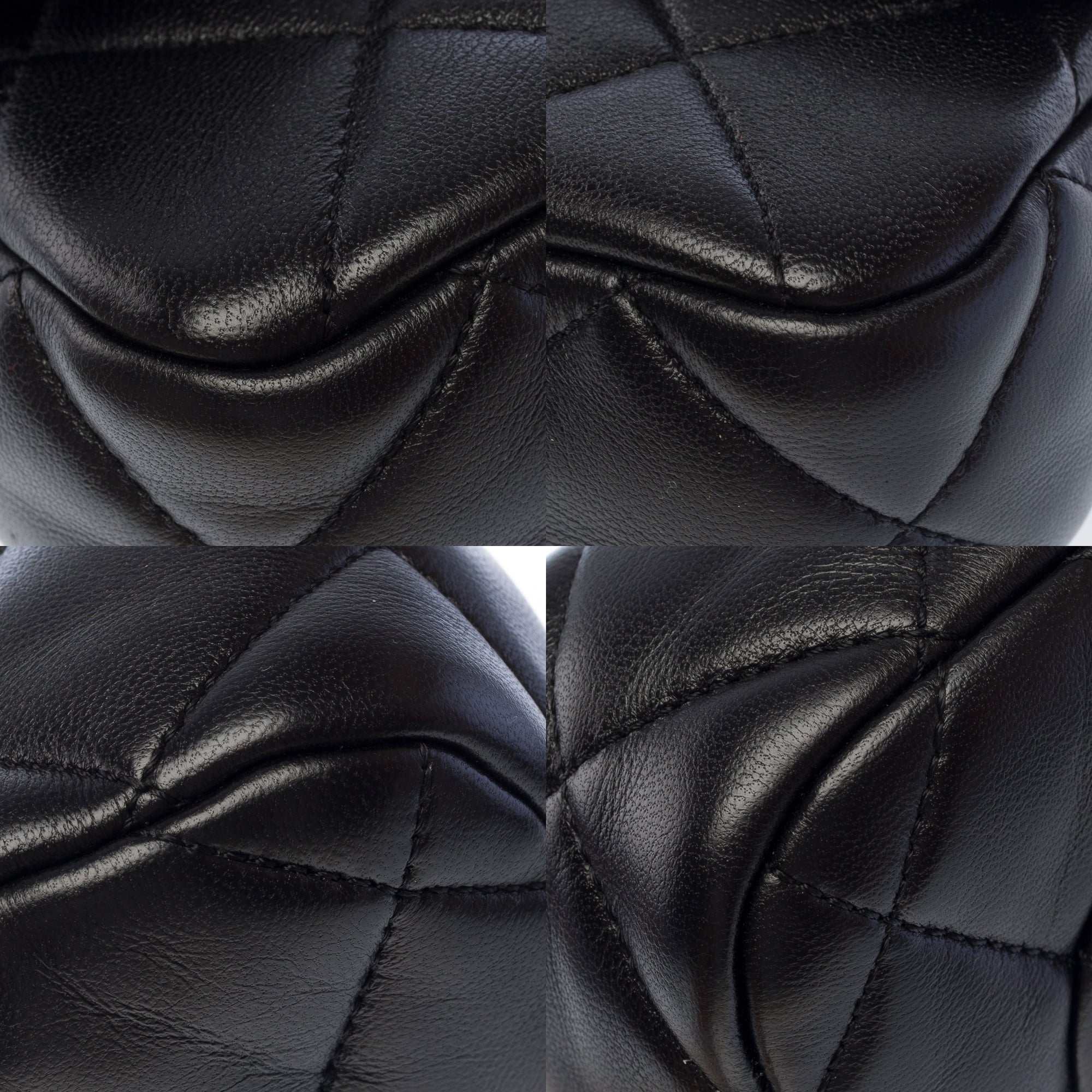 Sac CHANEL Timeless/Classique en Cuir Noir - 103745