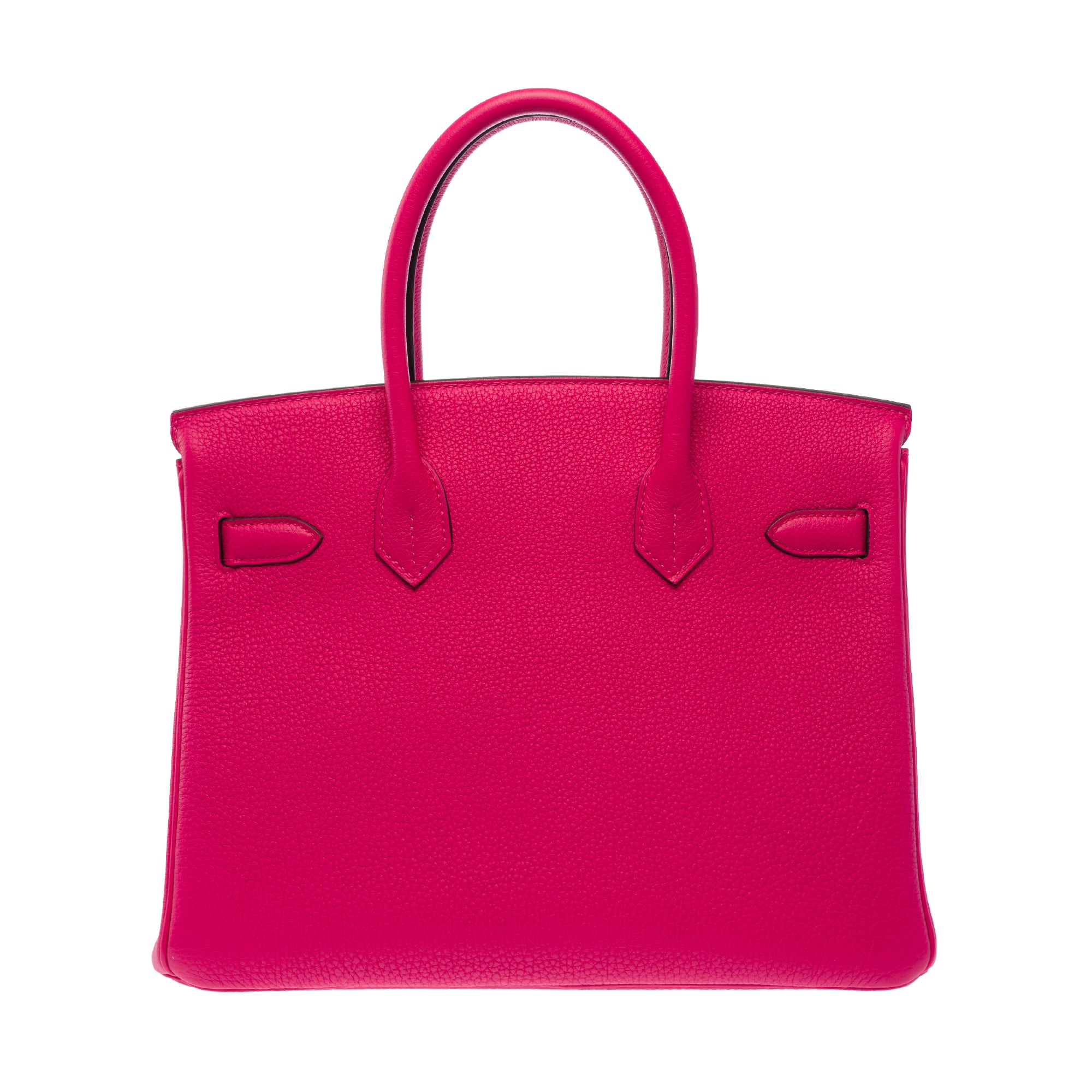 Sac HERMES Birkin 30 en Cuir Rose - 103746