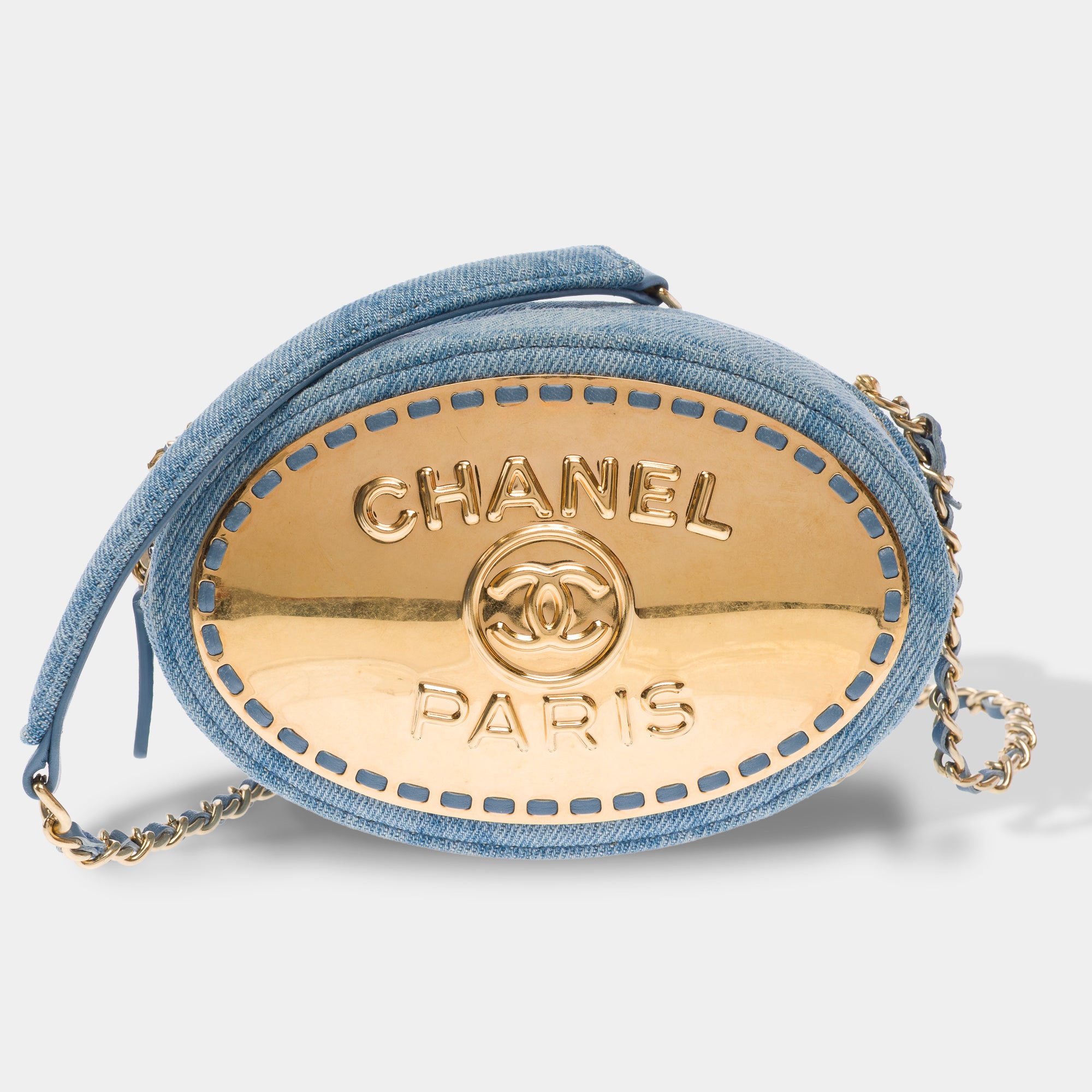 Sac CHANEL en Denim Bleu - 103742