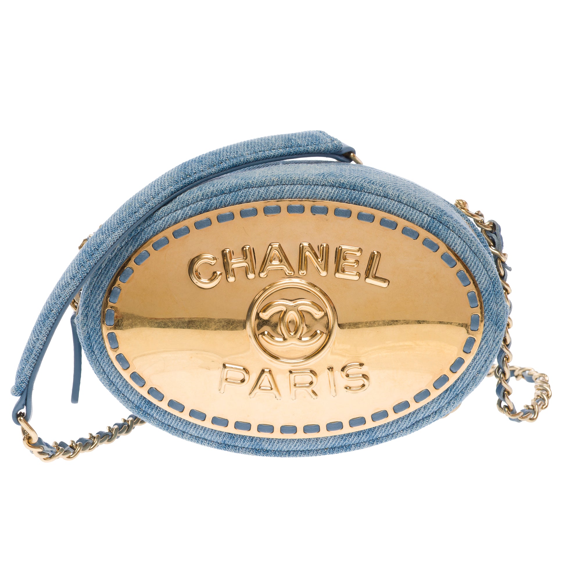 Sac CHANEL en Denim Bleu - 103742