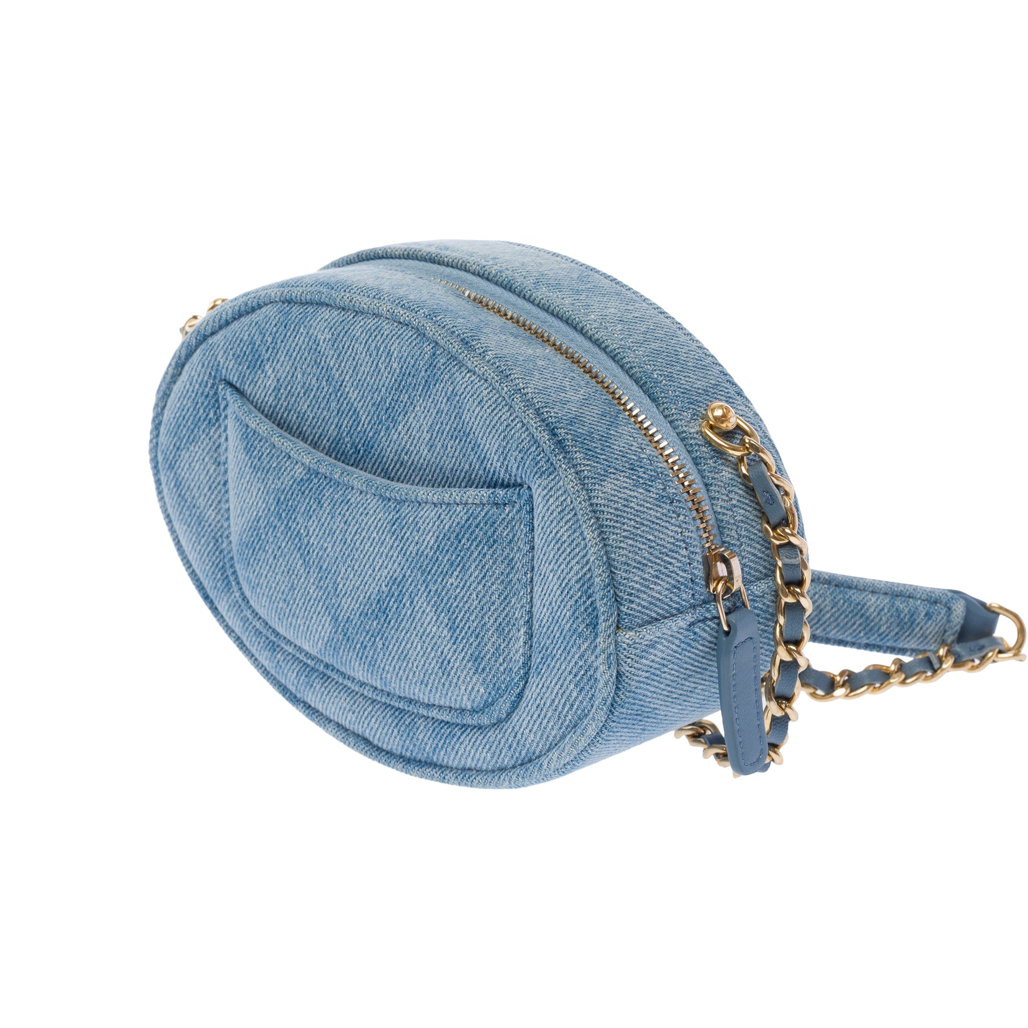 Sac CHANEL en Denim Bleu - 103742