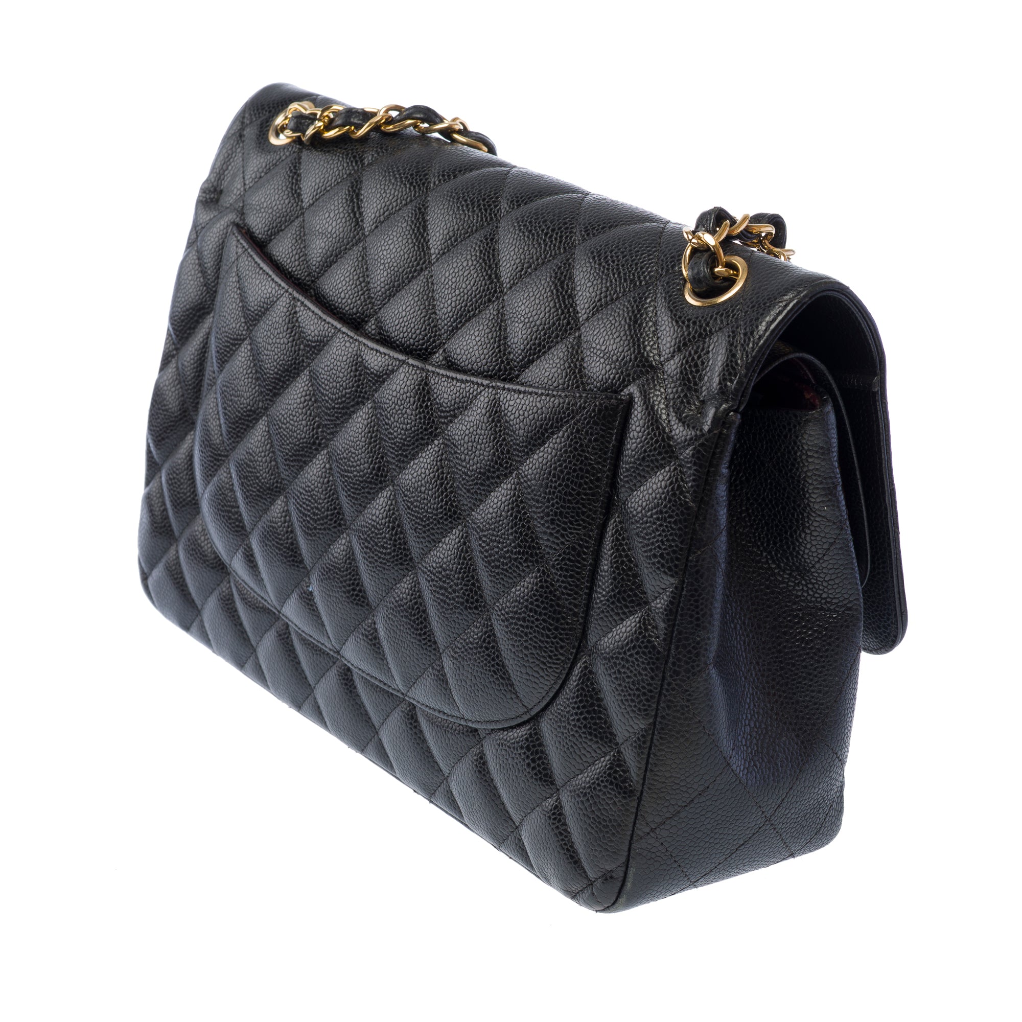 Sac CHANEL Timeless/Classique en Cuir Noir - 103741
