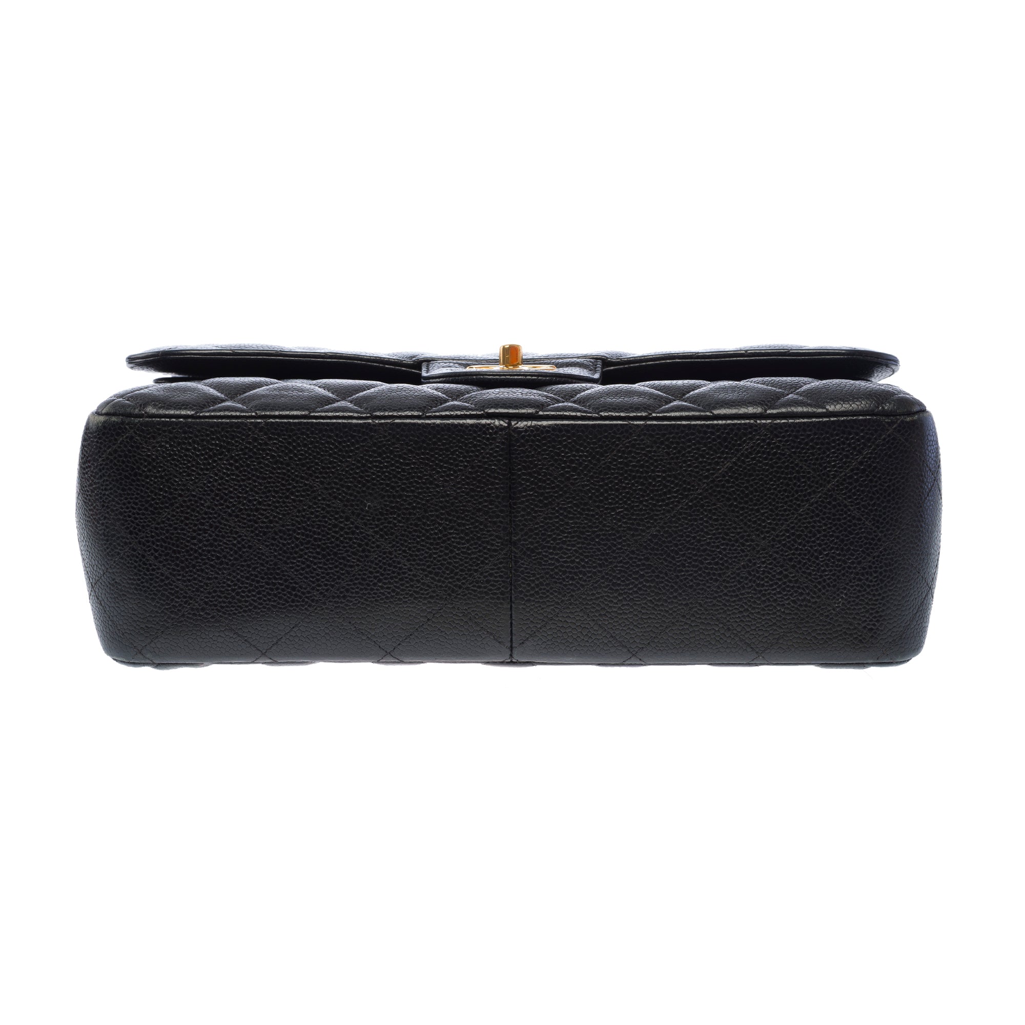 Sac CHANEL Timeless/Classique en Cuir Noir - 103741