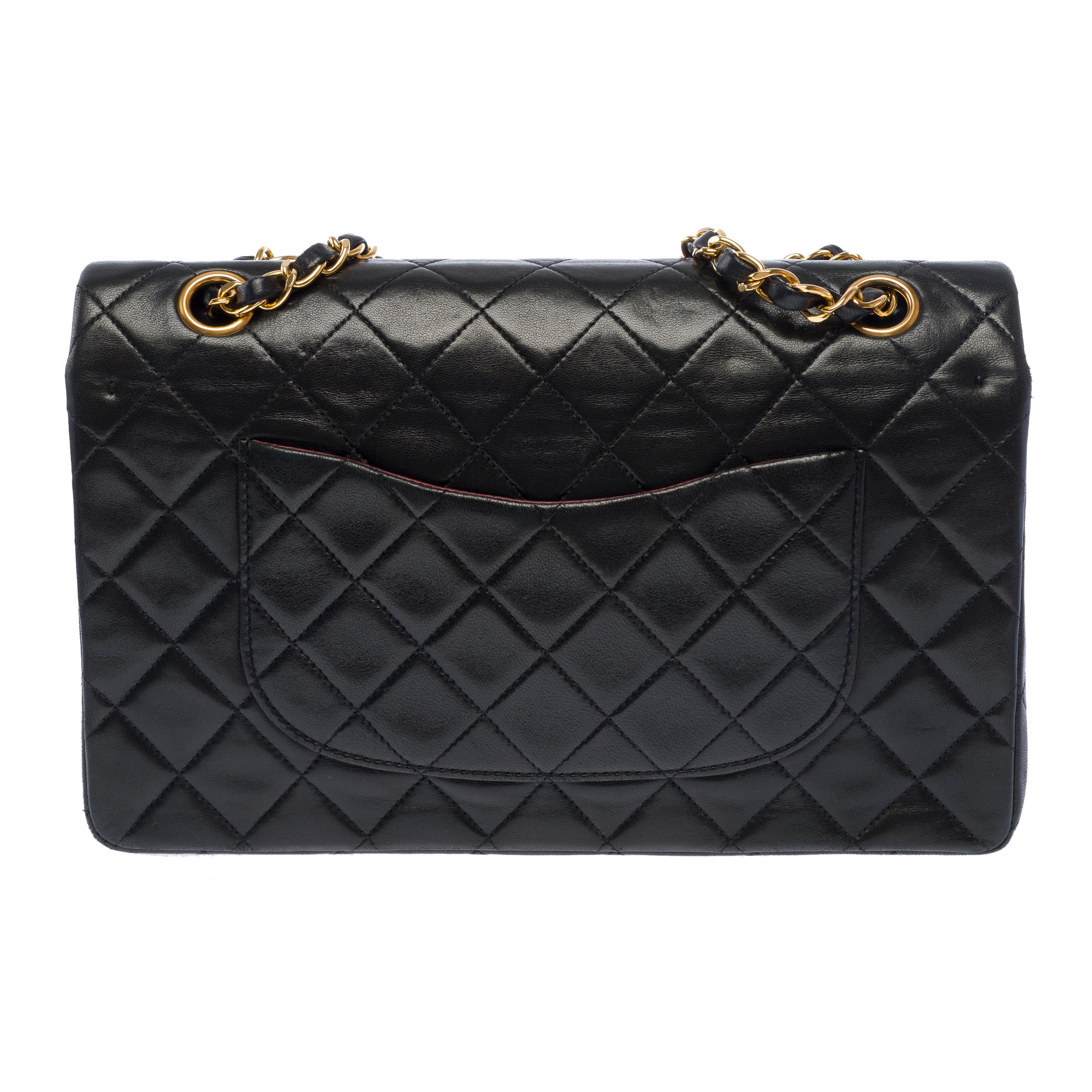 Sac CHANEL Timeless/Classique en Cuir Noir - 103726