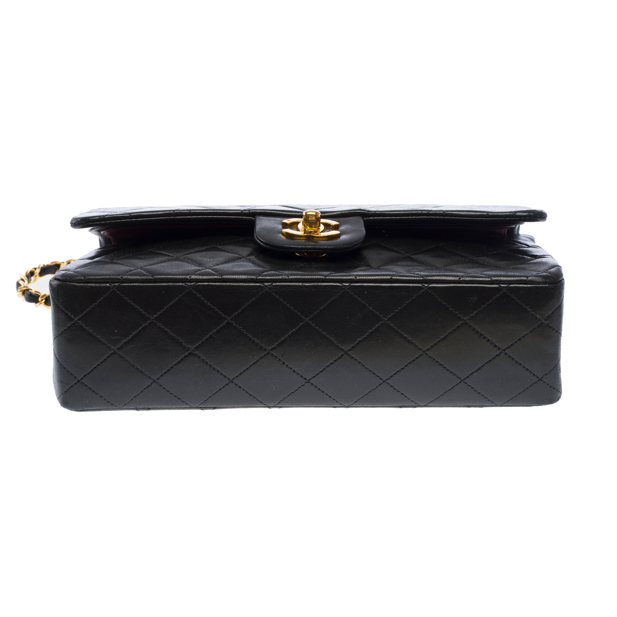 Sac CHANEL Timeless/Classique en Cuir Noir - 103726