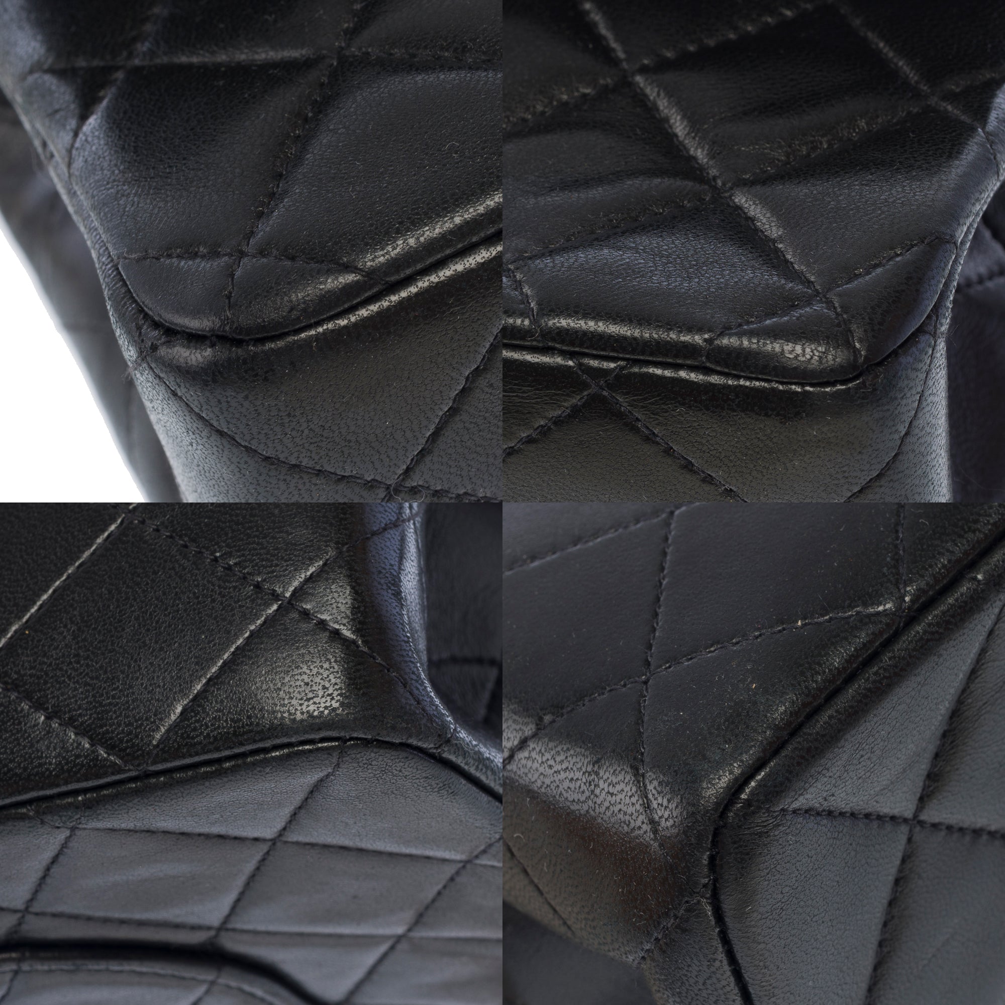 Sac CHANEL Timeless/Classique en Cuir Noir - 103726