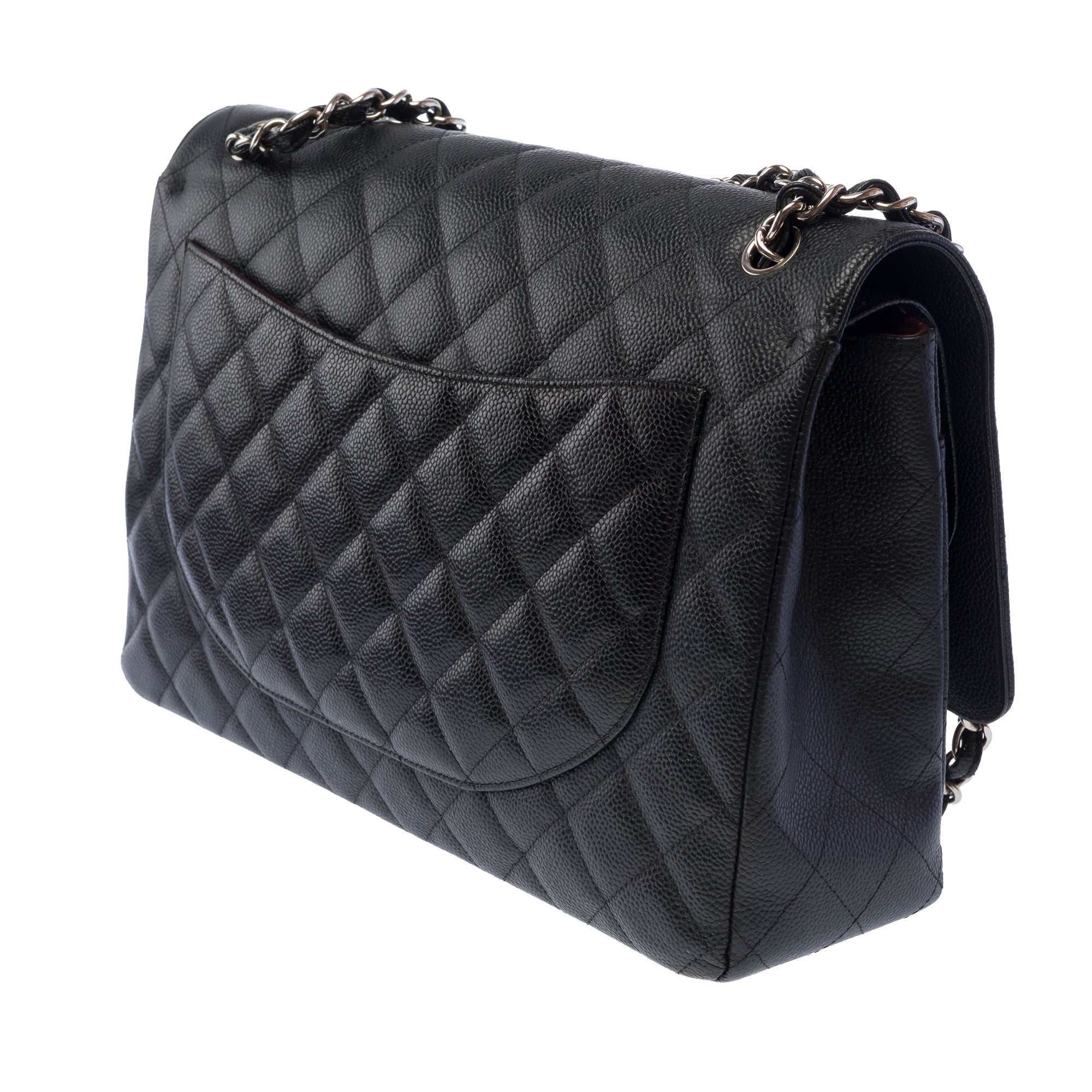 Sac CHANEL Timeless/Classique en Cuir Noir - 103735
