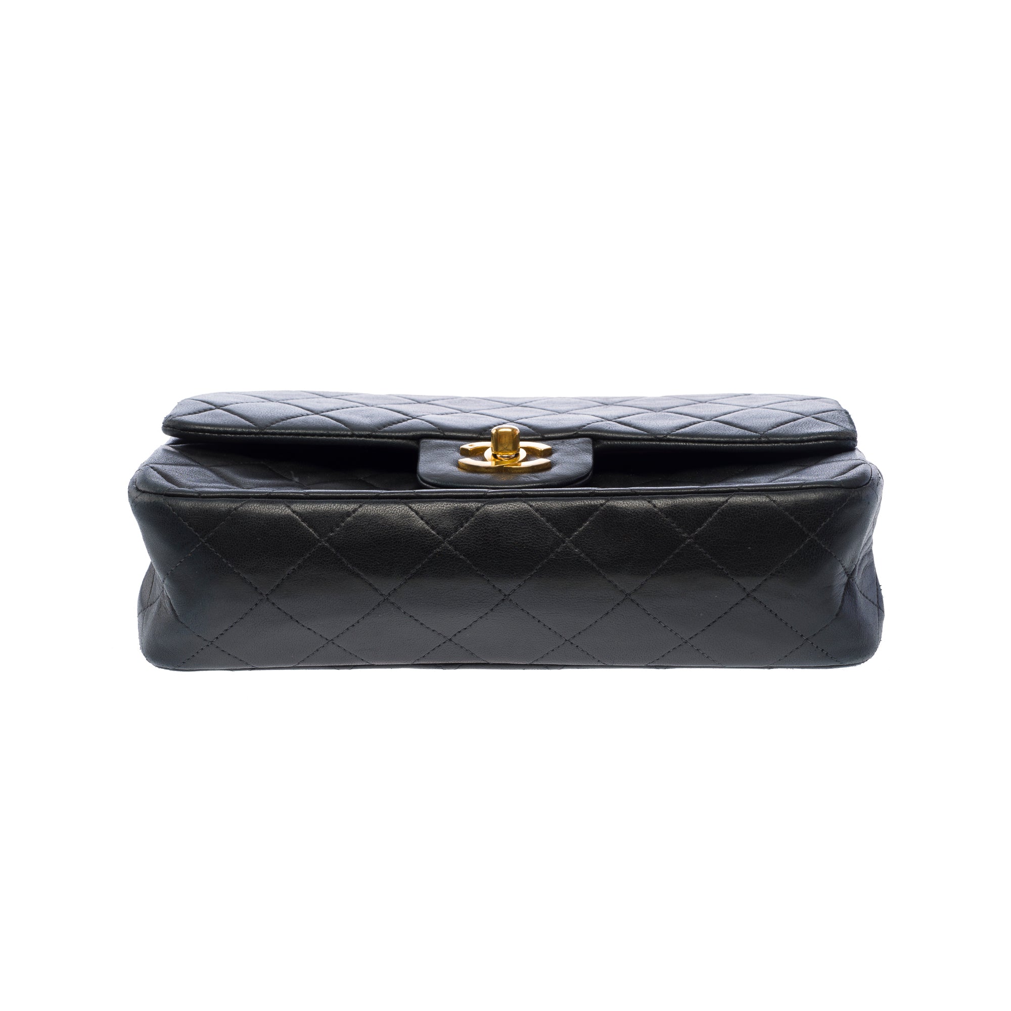 Sac CHANEL Timeless/Classique en Cuir Noir - 103744