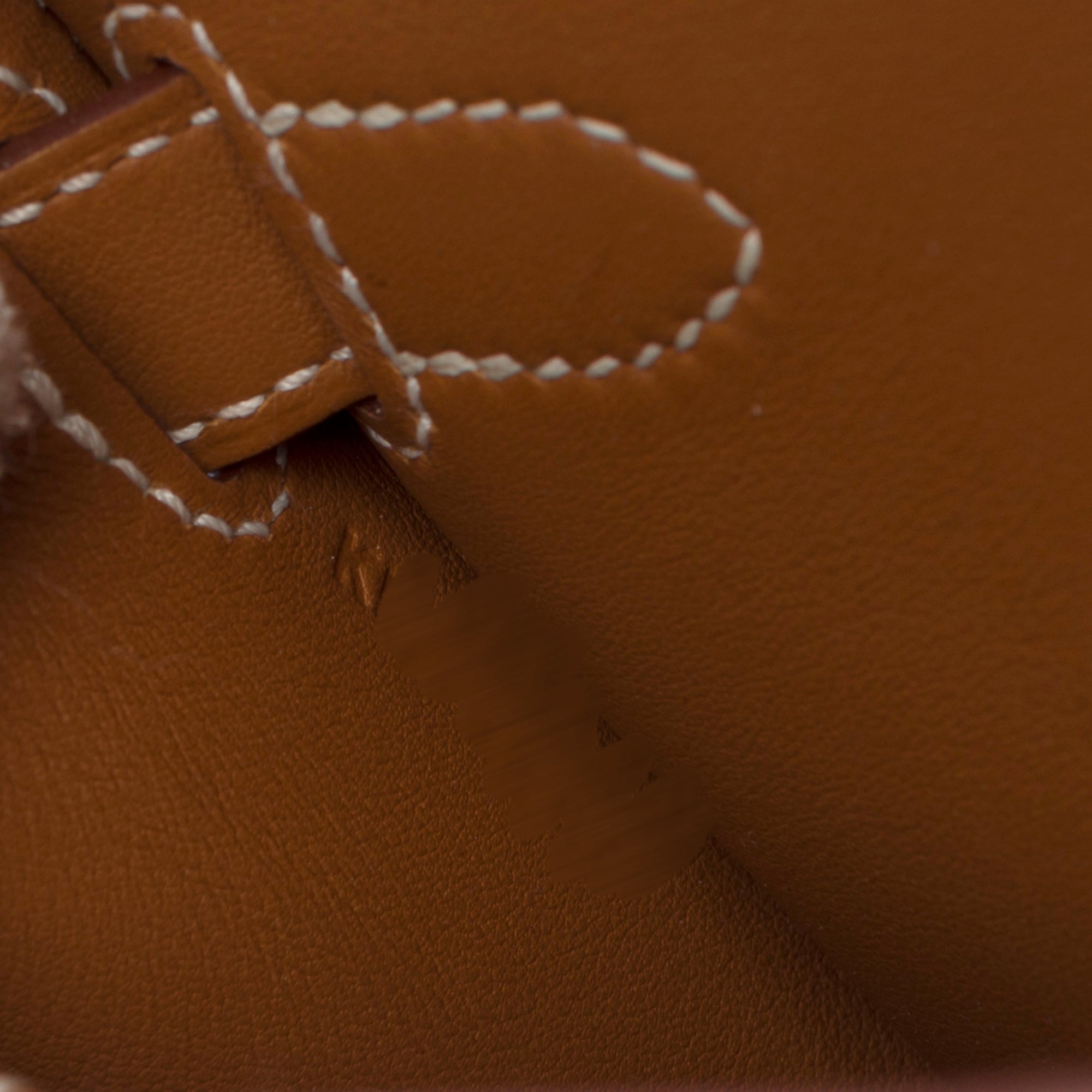 Sac HERMES Jypsiere en Cuir Doré - 103749