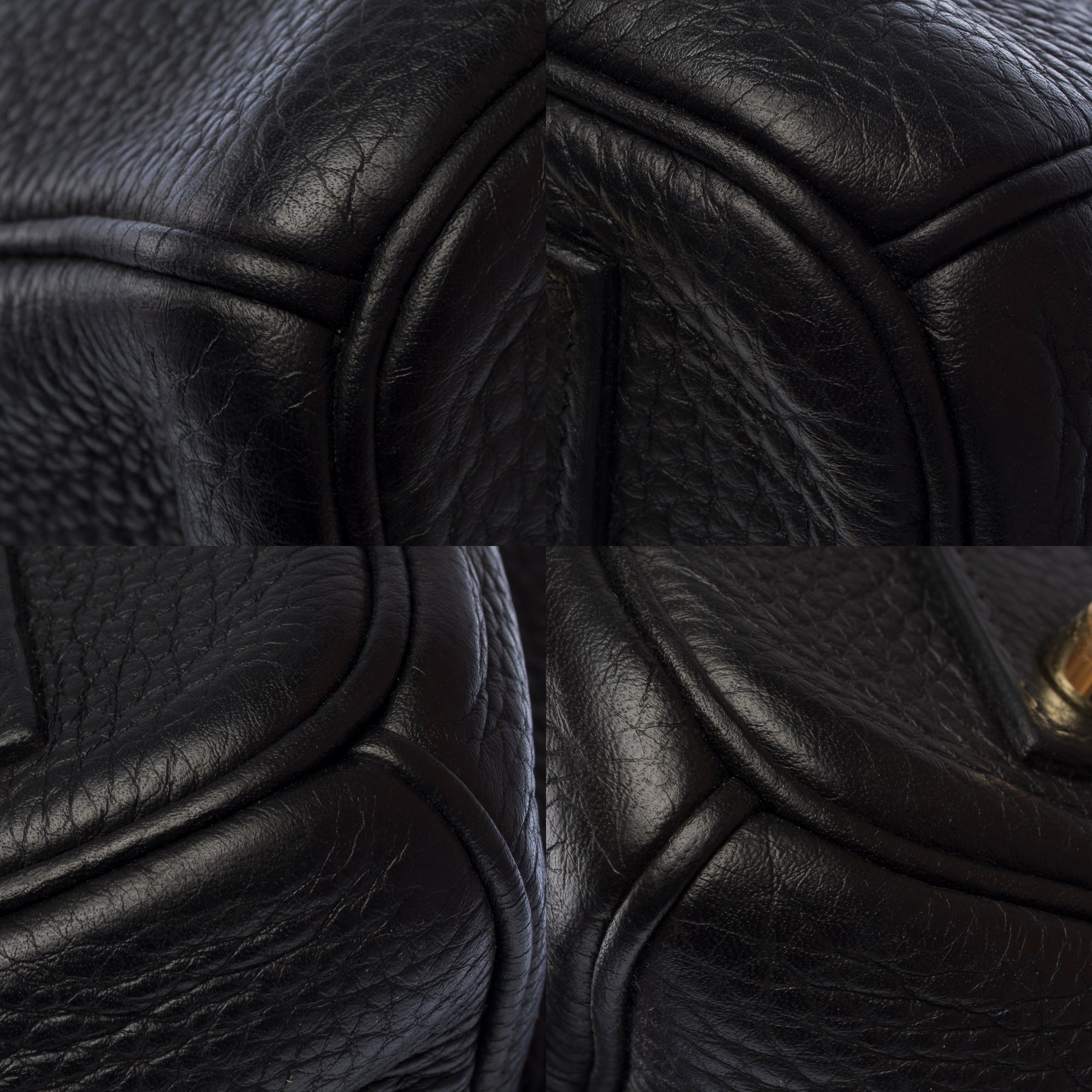 Sac HERMES Birkin 40 en Cuir Noir - 103751