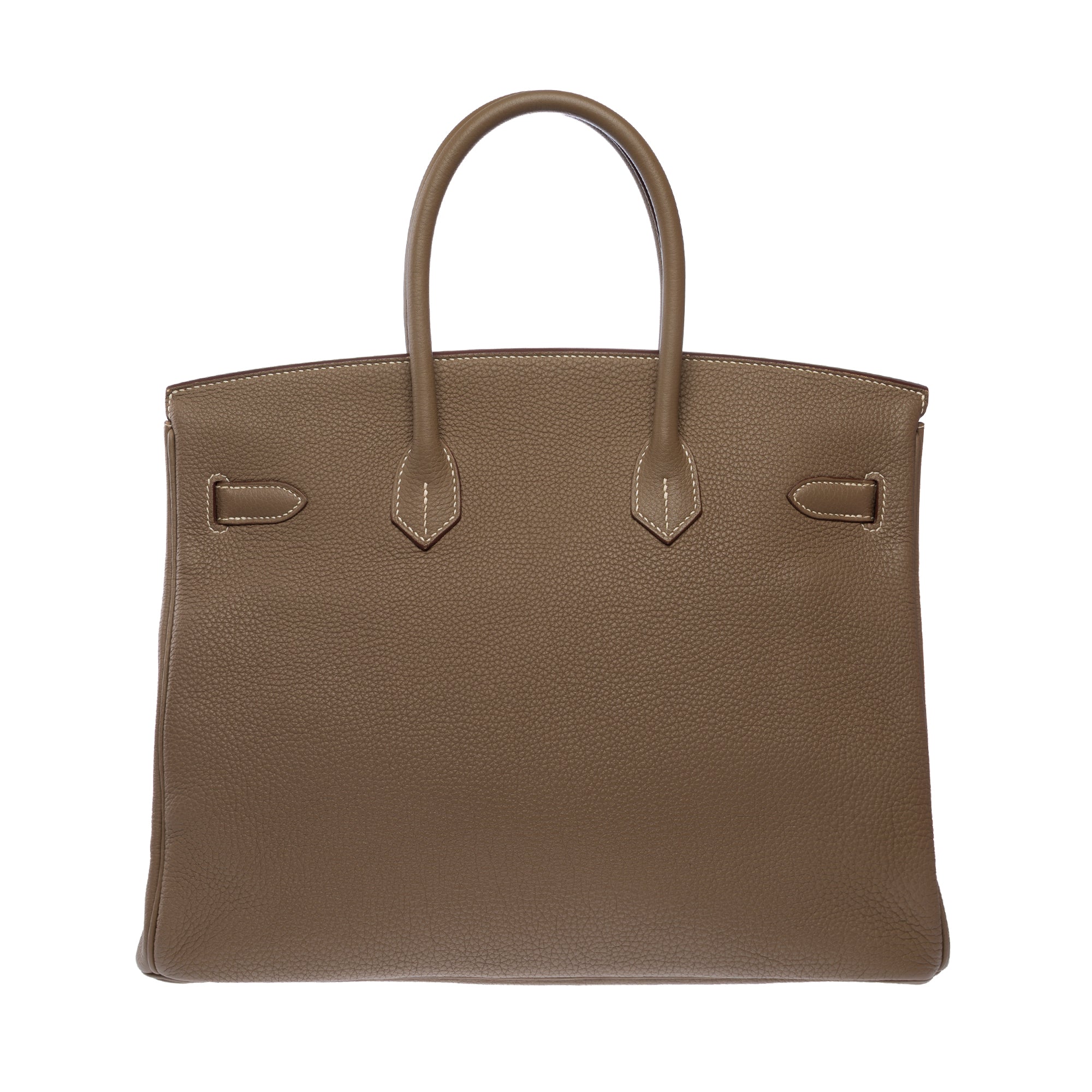 Sac HERMES Birkin 35 en Cuir Étoupe - 103759