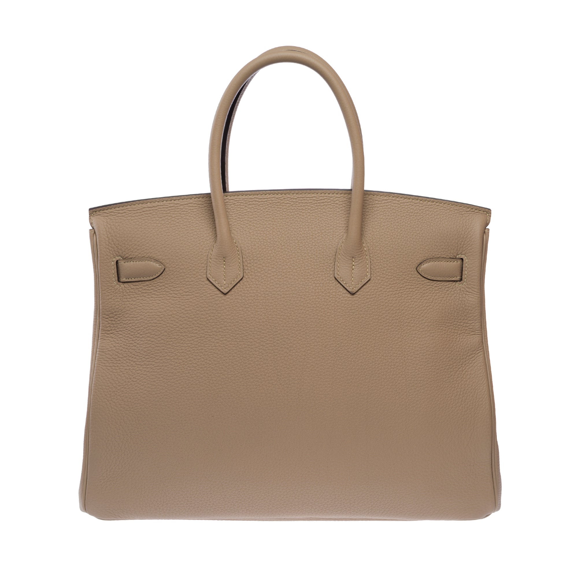 Sac HERMES Birkin 35 en Cuir Gris - 103760