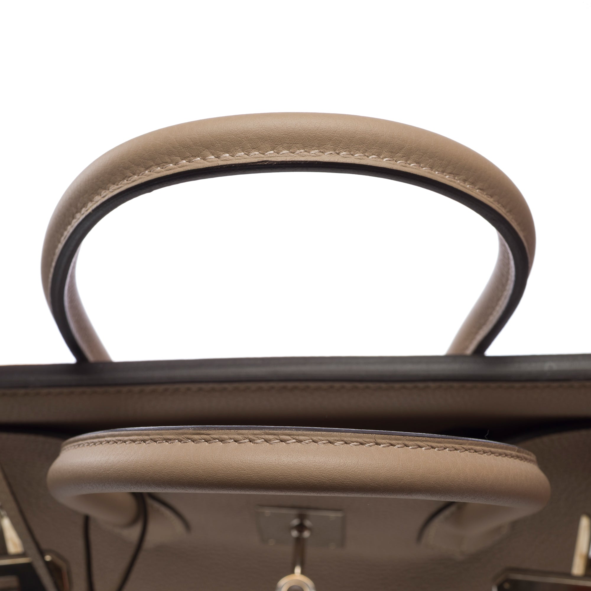 Sac HERMES Birkin 35 en Cuir Gris - 103760