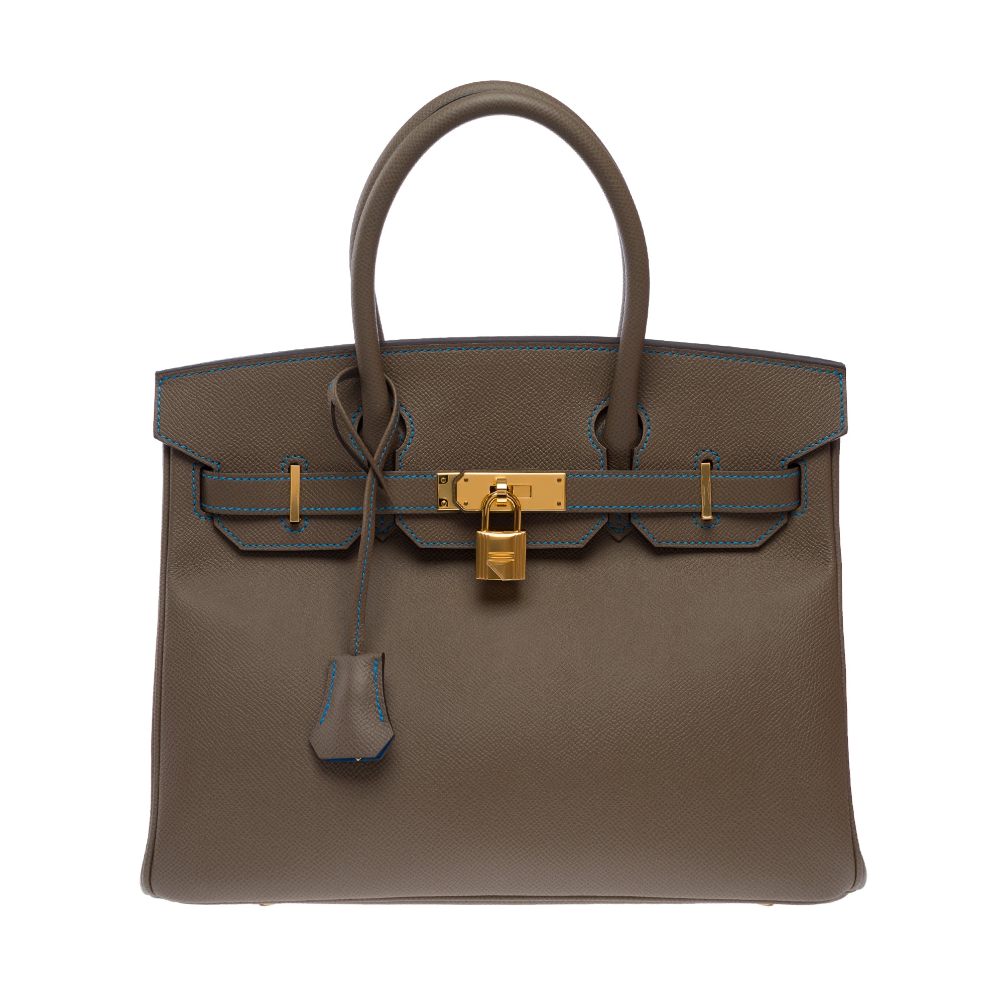 Sac HERMES Birkin 30 en Cuir Étoupe - 103761