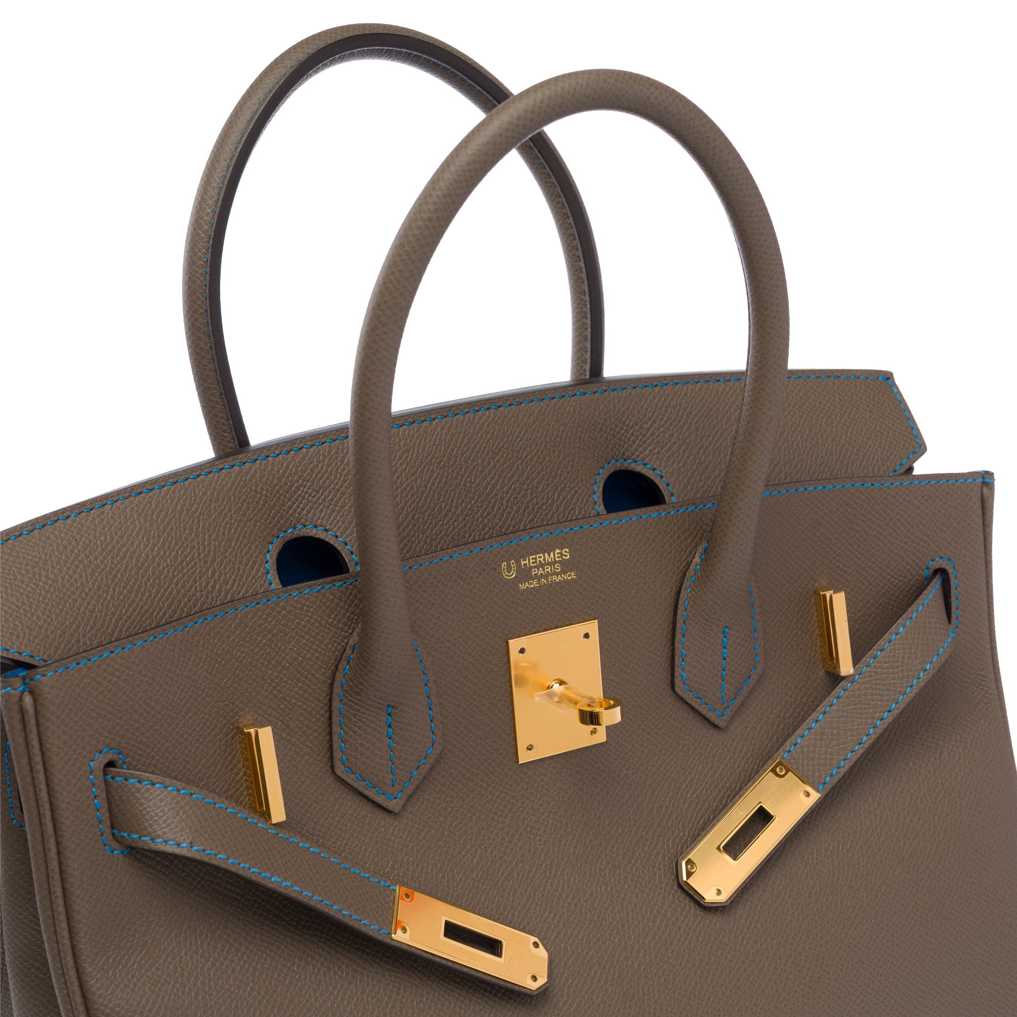 Sac HERMES Birkin 30 en Cuir Étoupe - 103761