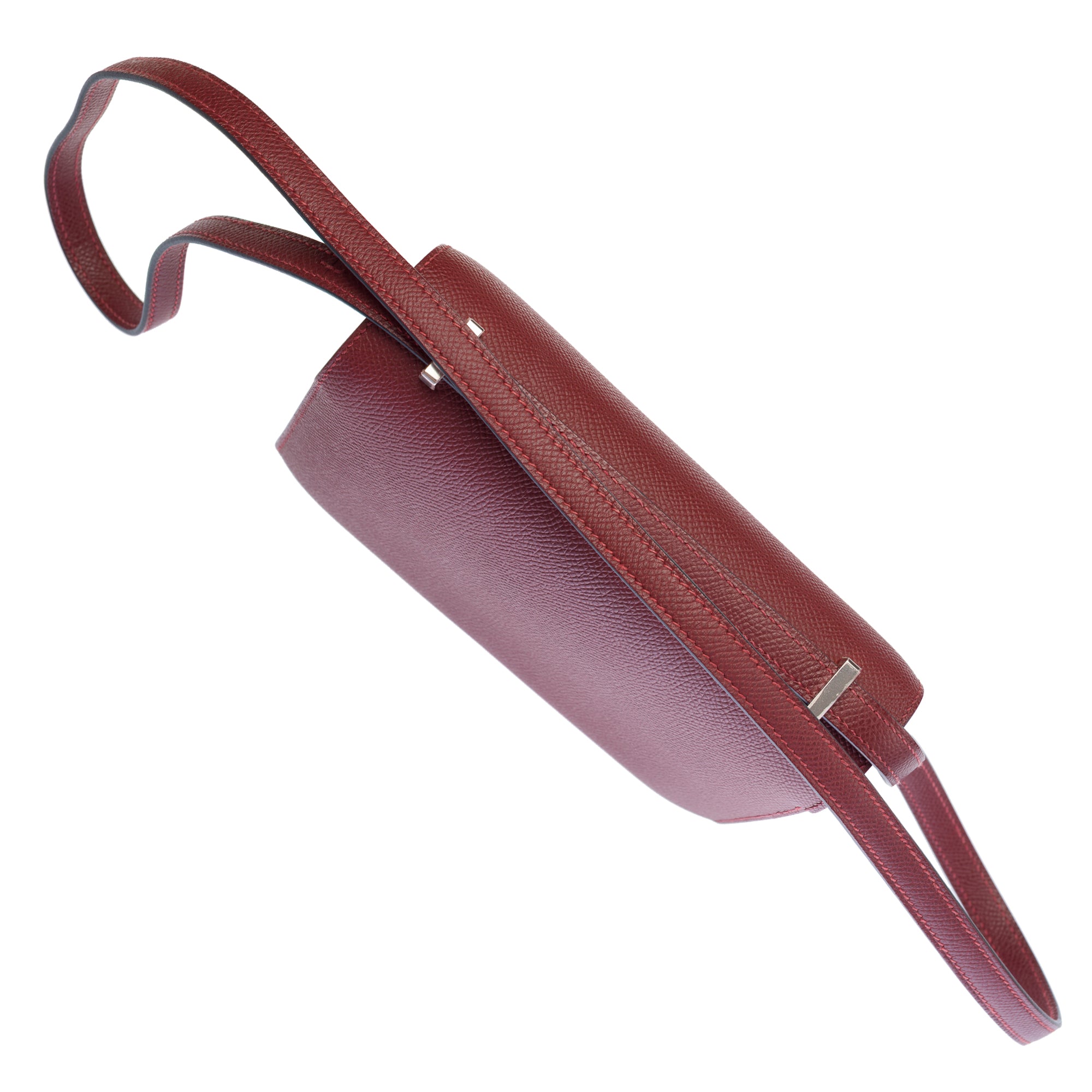 Sac HERMES Constance en Cuir Rouge - 103769