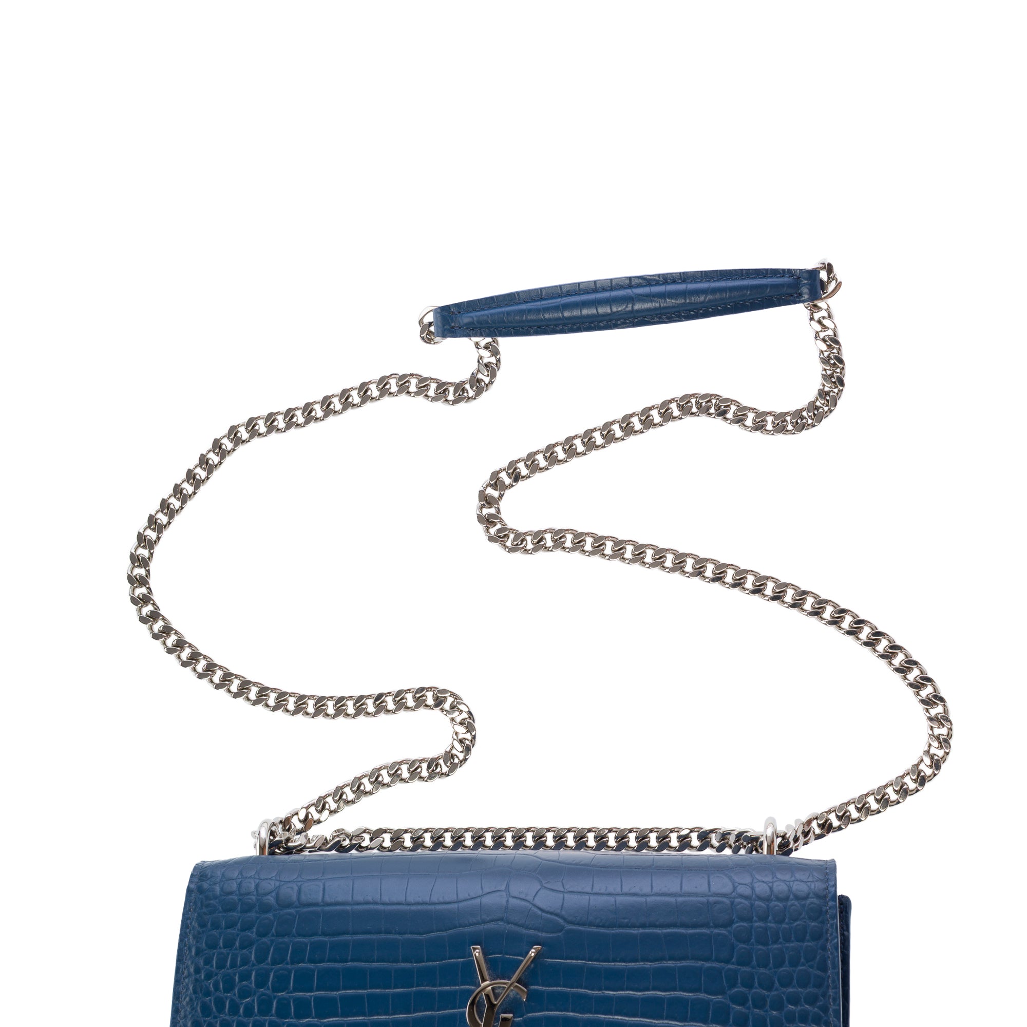 Sac YVES SAINT LAURENT en Cuir Bleu - 103782