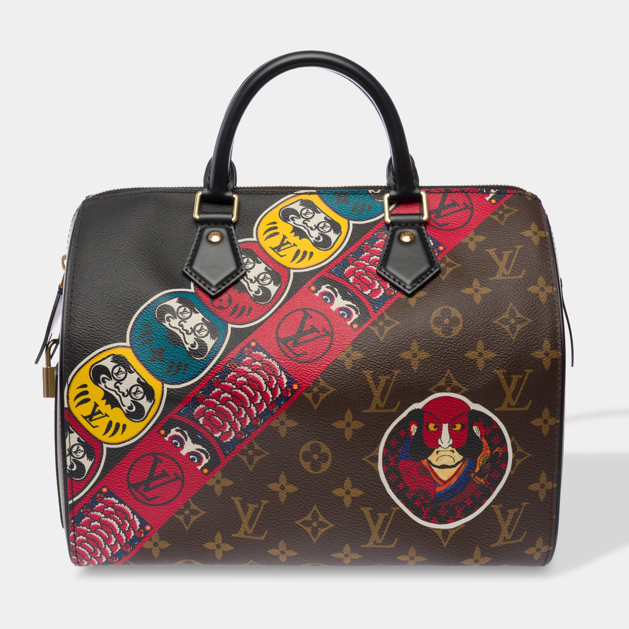 Sac LOUIS VUITTON Speedy en Toile Marron - 103763