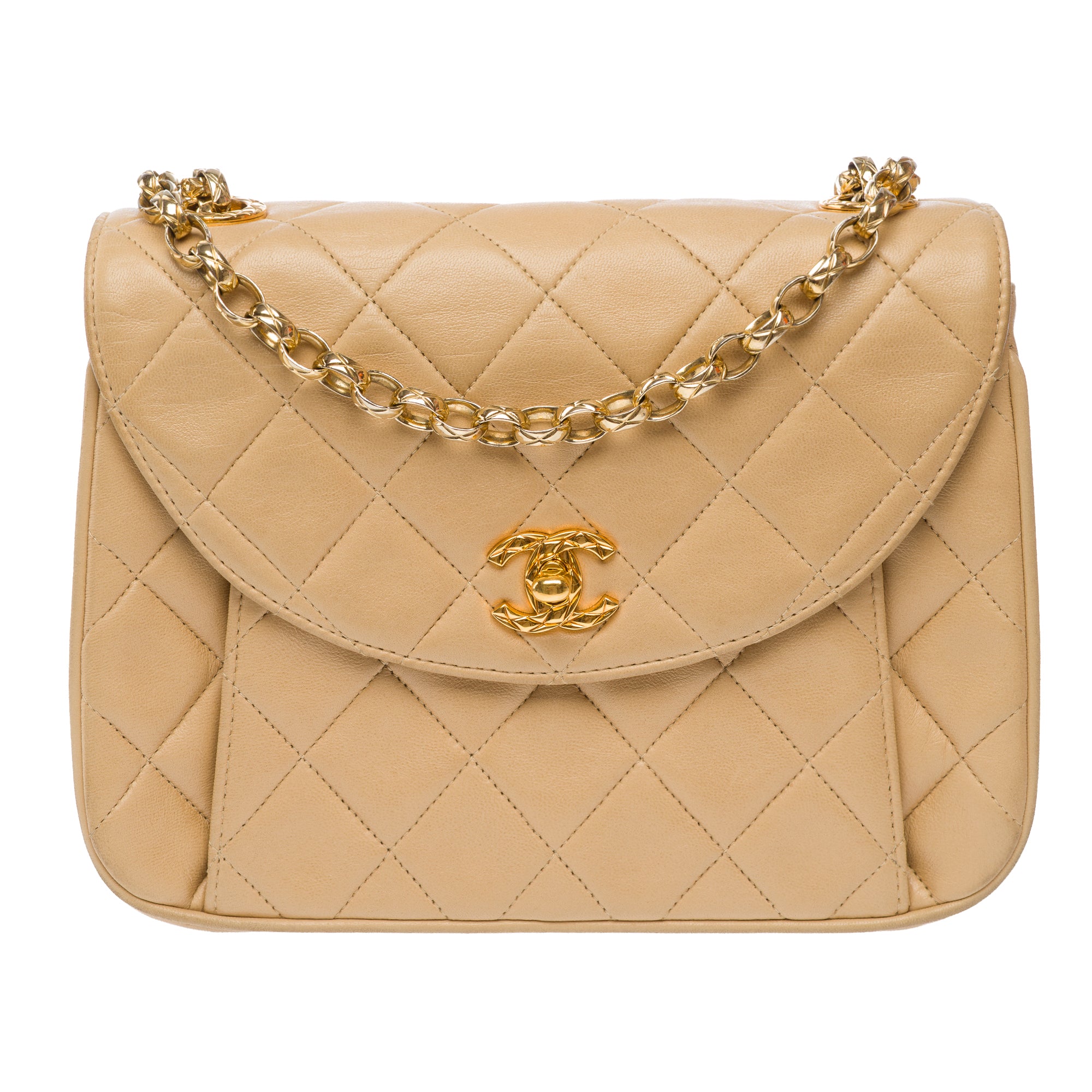 Sac CHANEL en Cuir Beige - 103772
