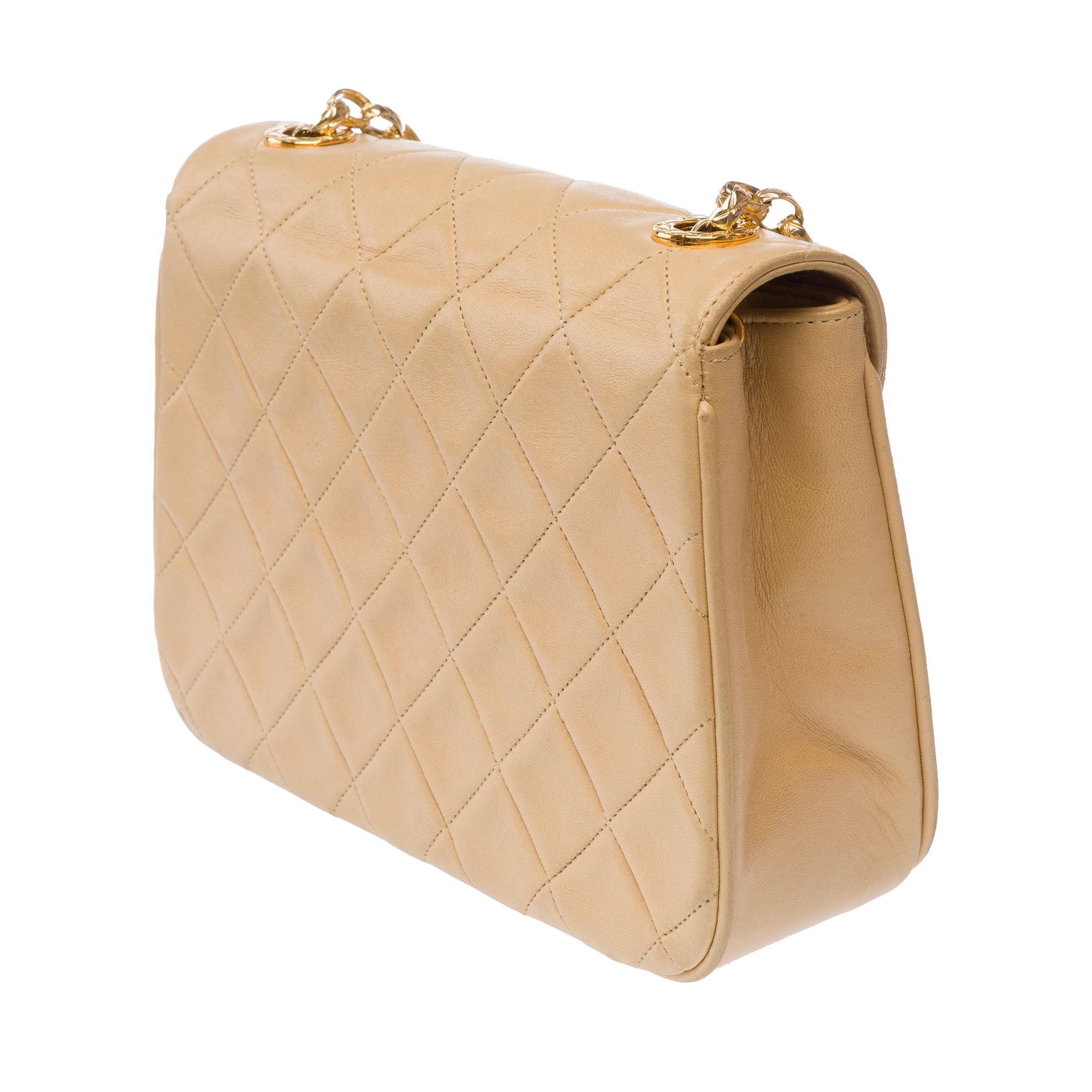Sac CHANEL en Cuir Beige - 103772
