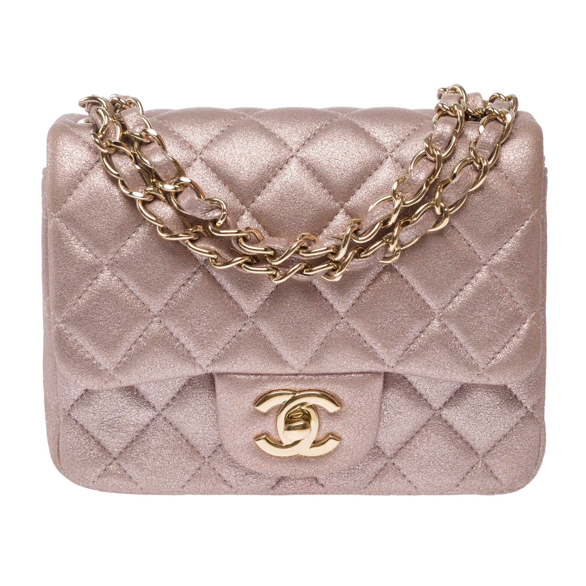 Sac CHANEL Timeless/Classique en Cuir Rose - 103774
