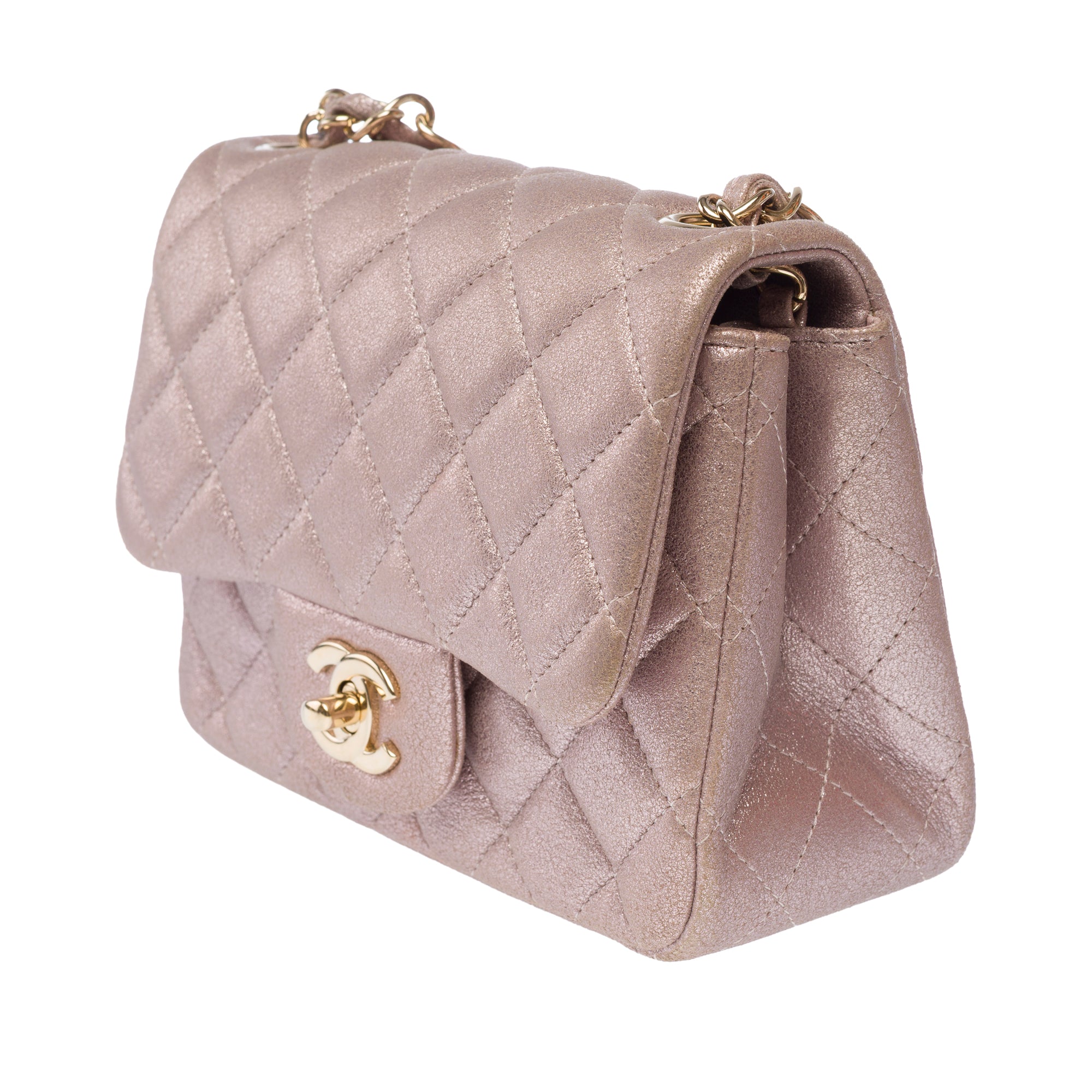 Sac CHANEL Timeless/Classique en Cuir Rose - 103774