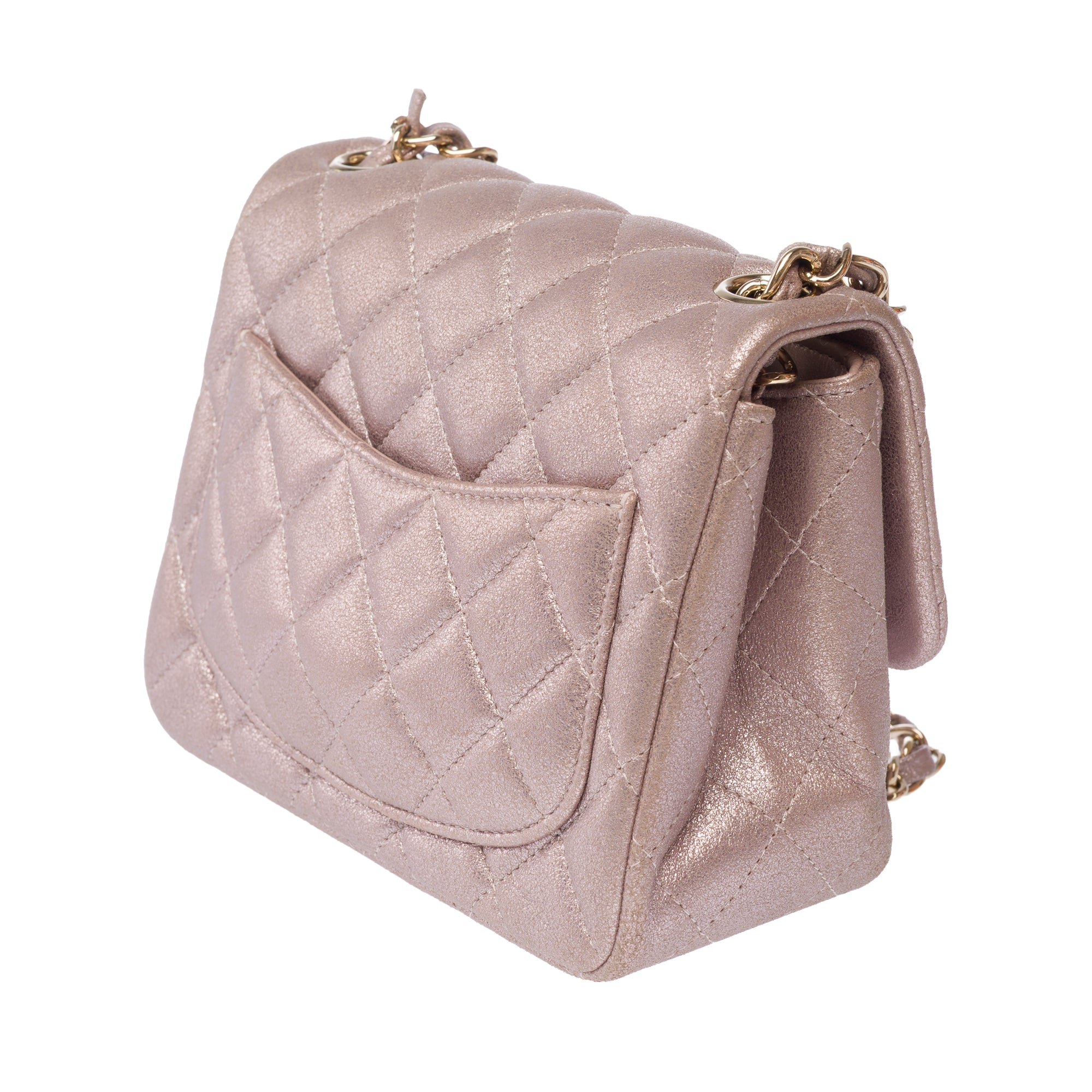 Sac CHANEL Timeless/Classique en Cuir Rose - 103774