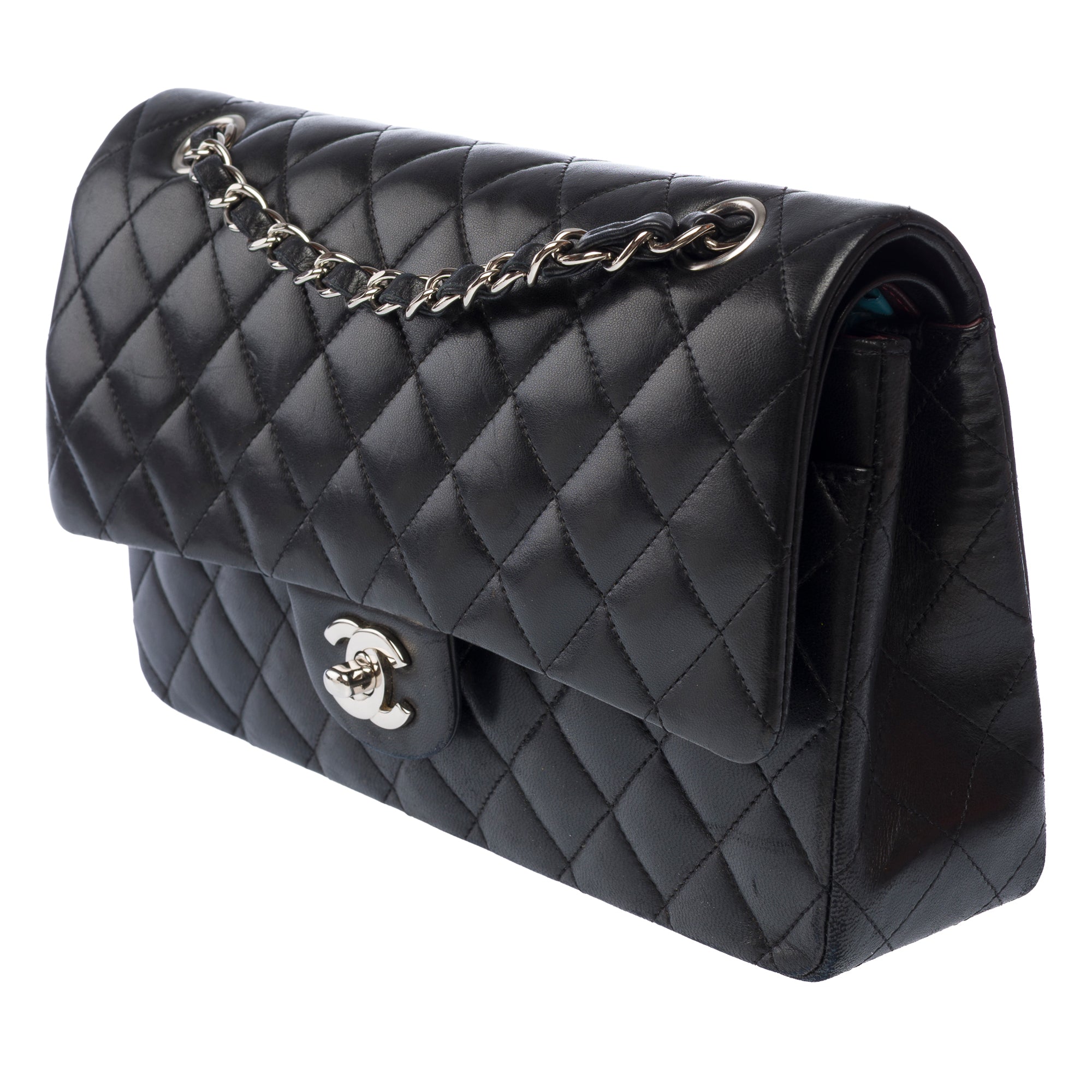 Sac CHANEL Timeless/Classique en Cuir Noir - 103778