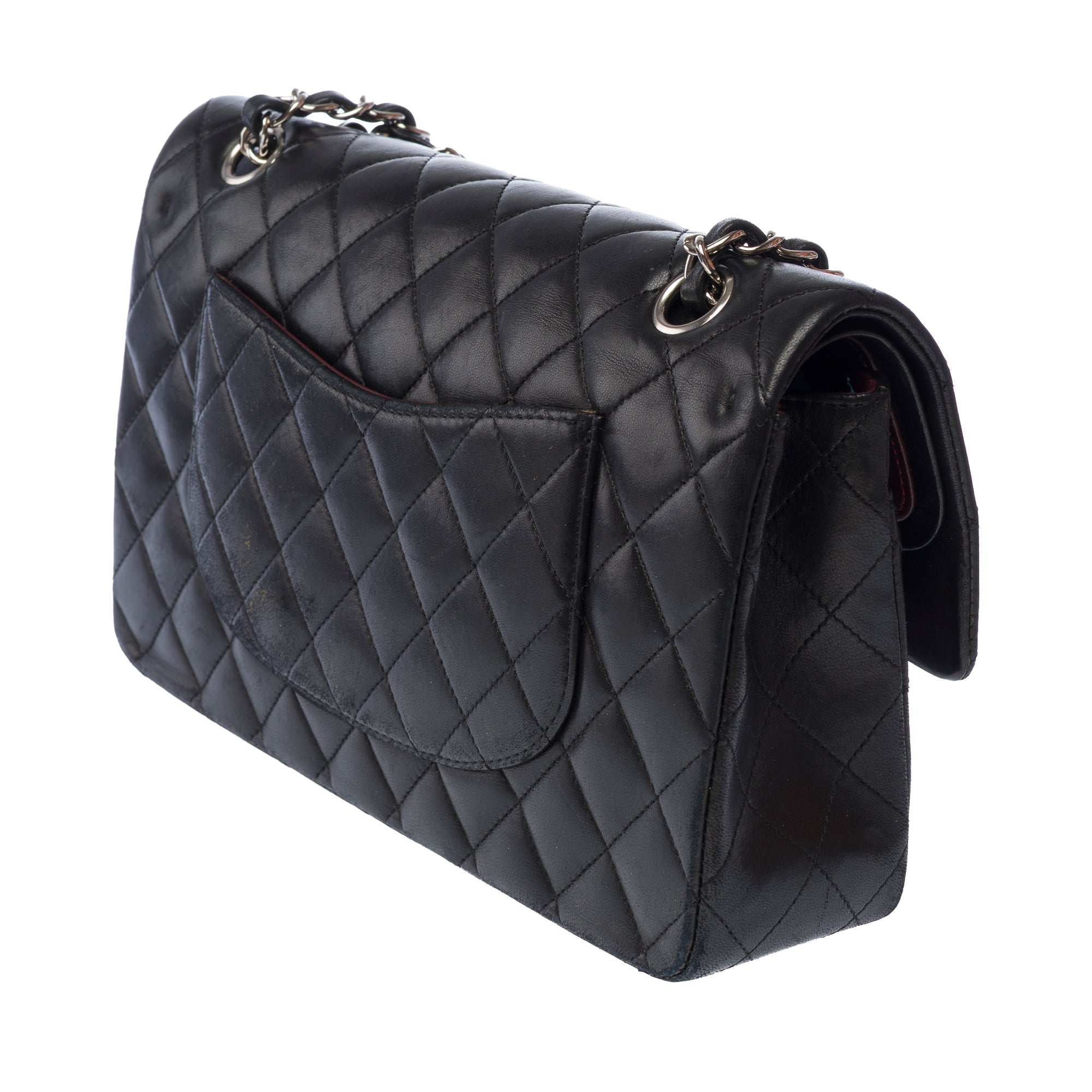 Sac CHANEL Timeless/Classique en Cuir Noir - 103778