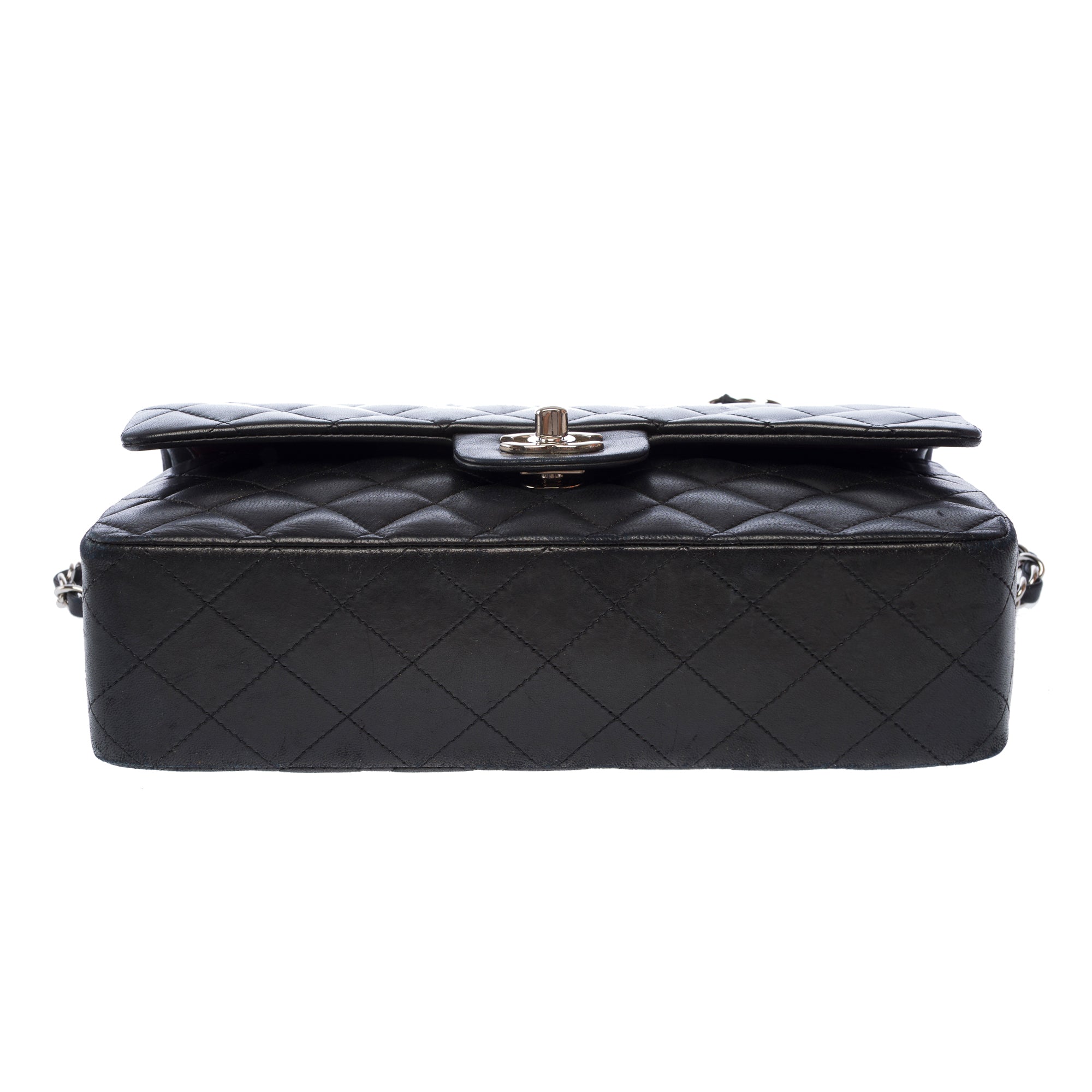Sac CHANEL Timeless/Classique en Cuir Noir - 103778