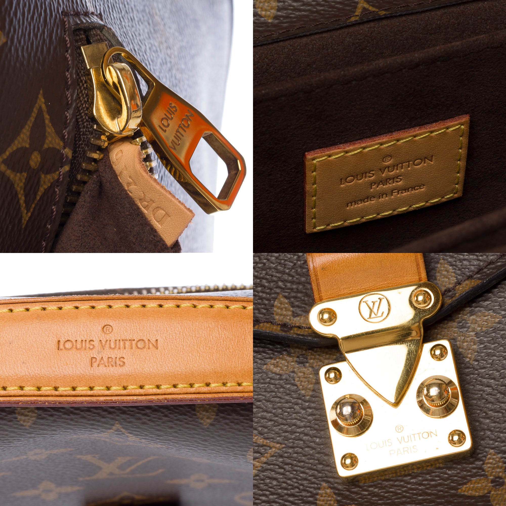 Sac LOUIS VUITTON Metis en Toile Marron - 103779