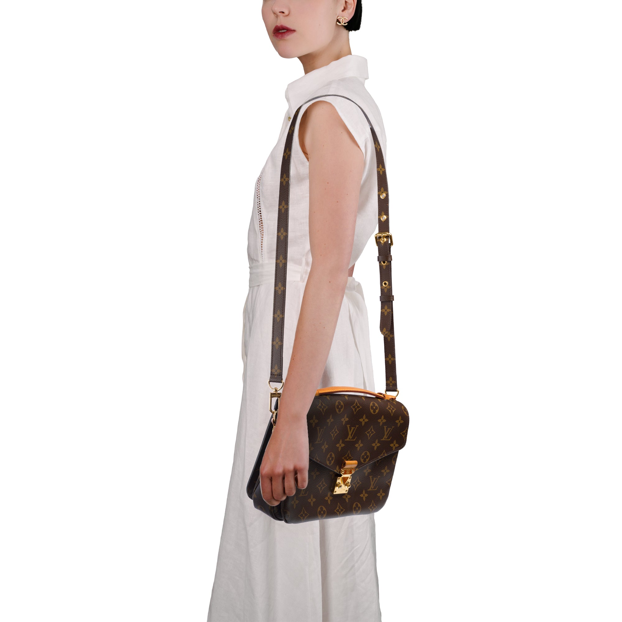 Sac LOUIS VUITTON Metis en Toile Marron - 103779
