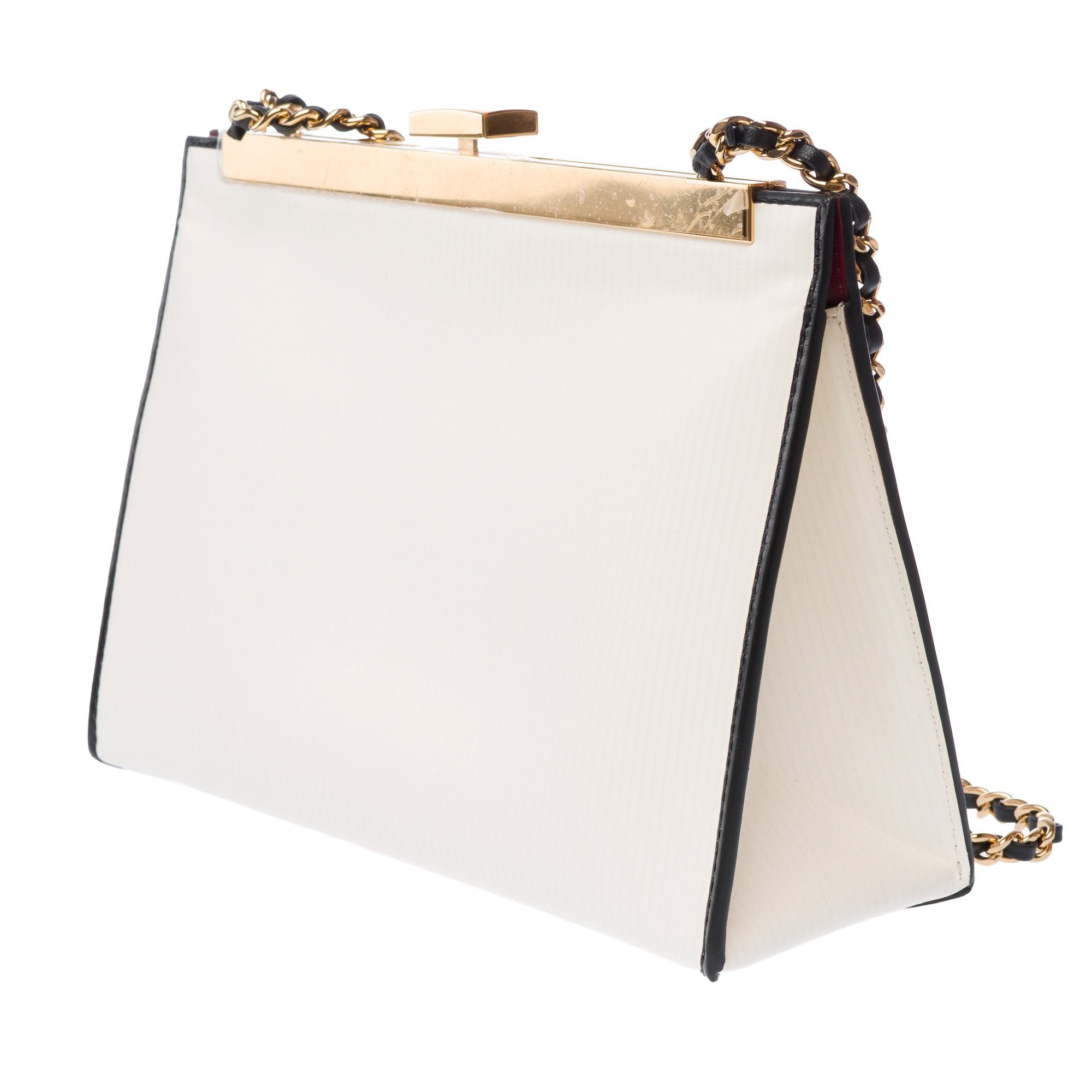 Sac CHANEL en Cuir Blanc - 103786