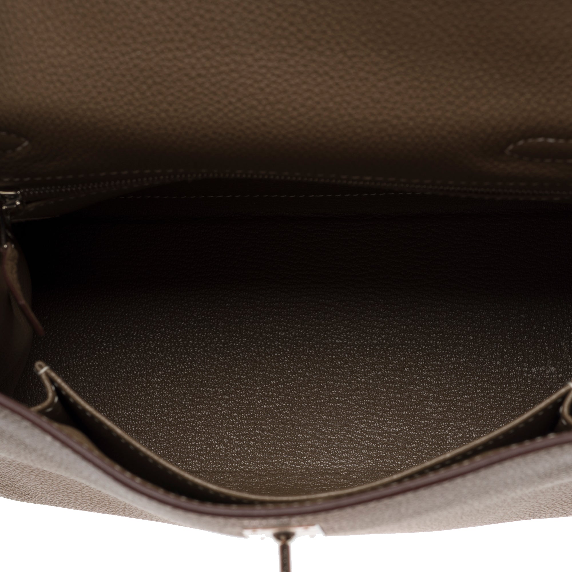 Sac HERMES Kelly 25 en Cuir Étoupe - 103789