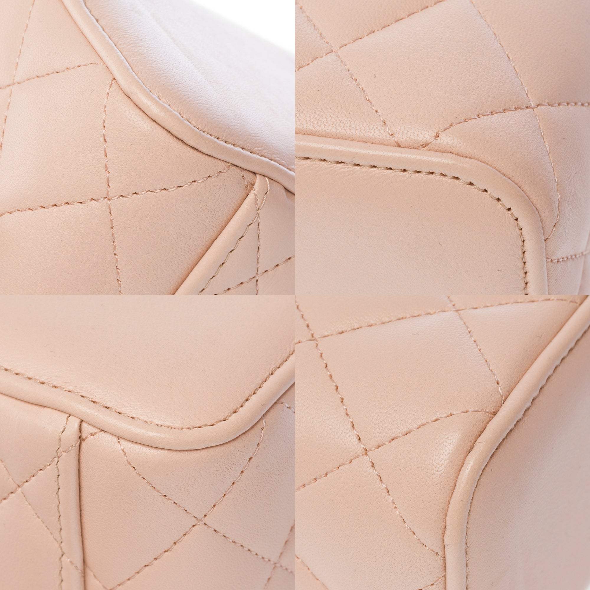 Sac CHANEL Vanity en Cuir Rose - 103784