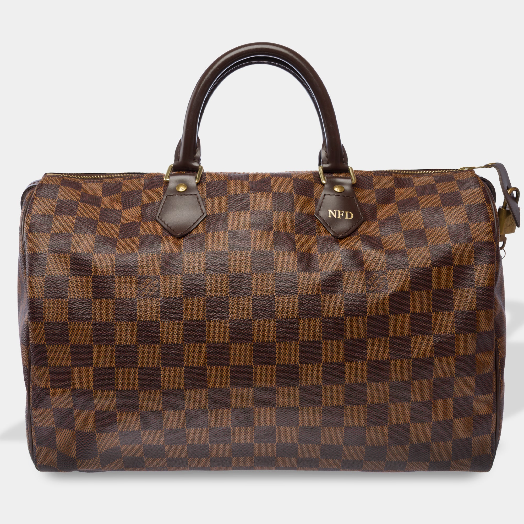 Sac LOUIS VUITTON Speedy en Toile Marron - 103781