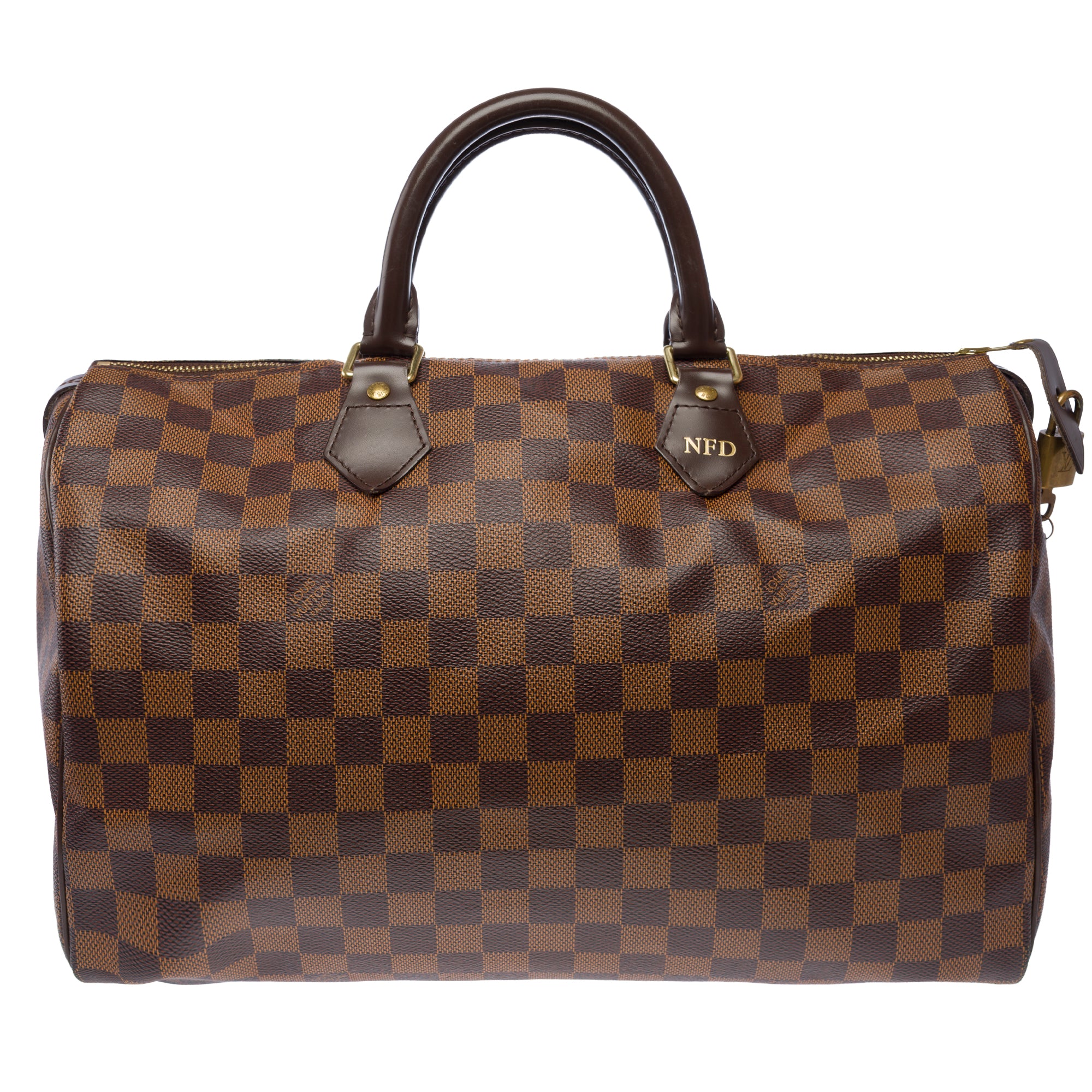 Sac LOUIS VUITTON Speedy en Toile Marron - 103781