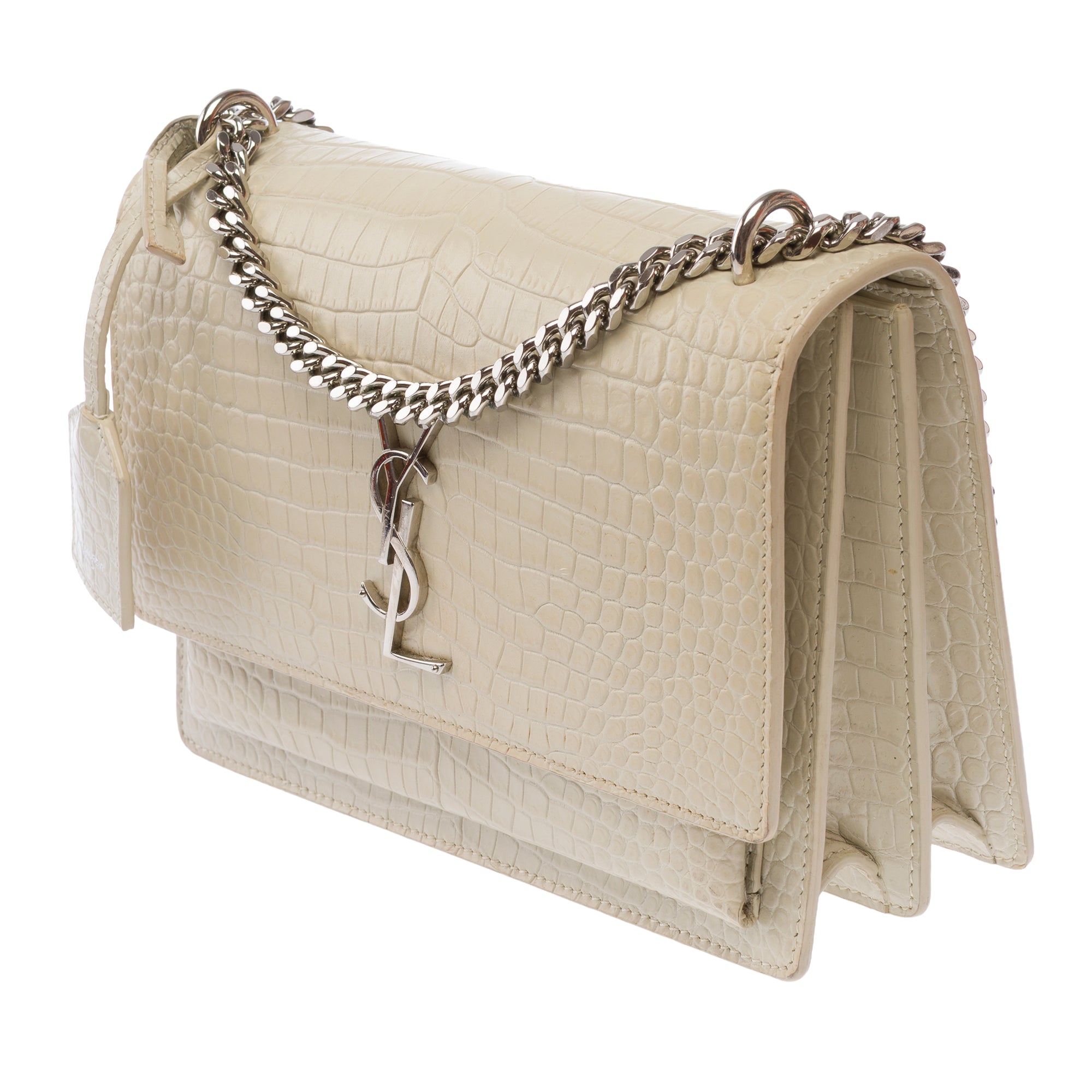 Sac YVES SAINT LAURENT en Cuir Beige - 103693