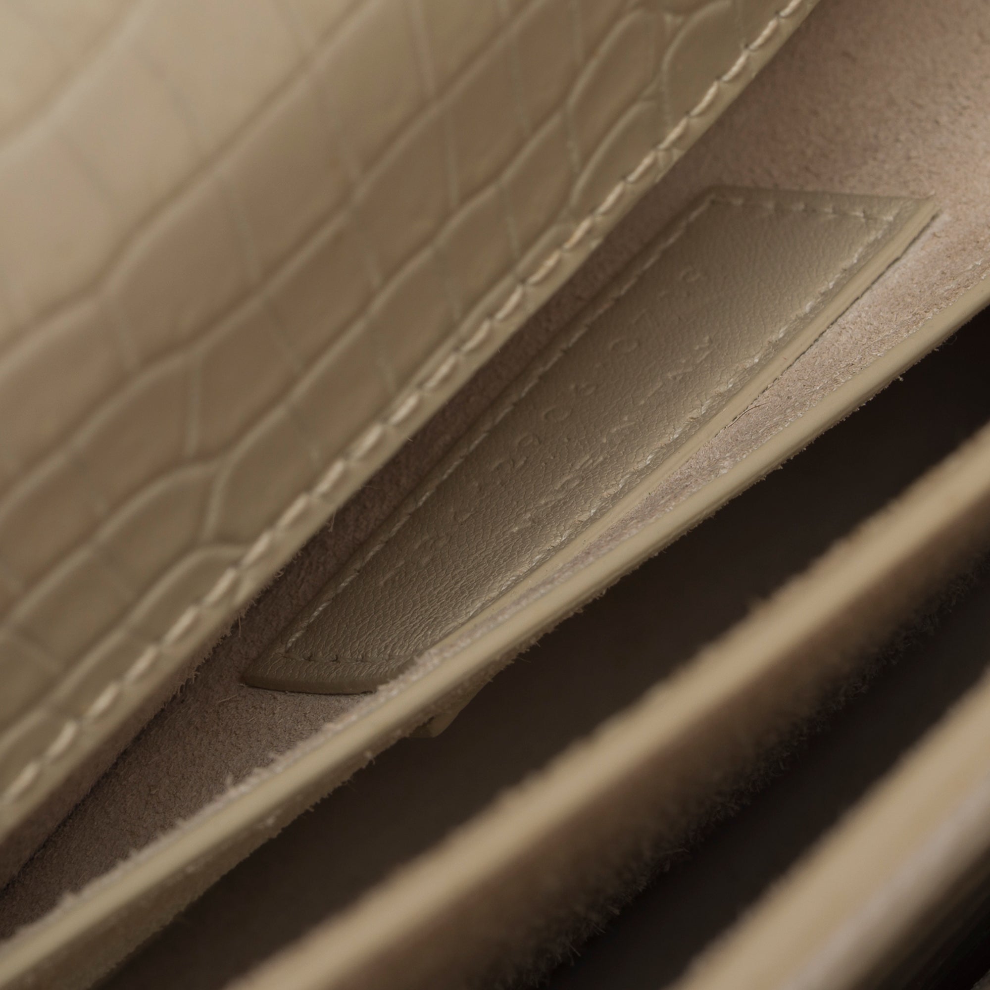 Sac YVES SAINT LAURENT en Cuir Beige - 103693