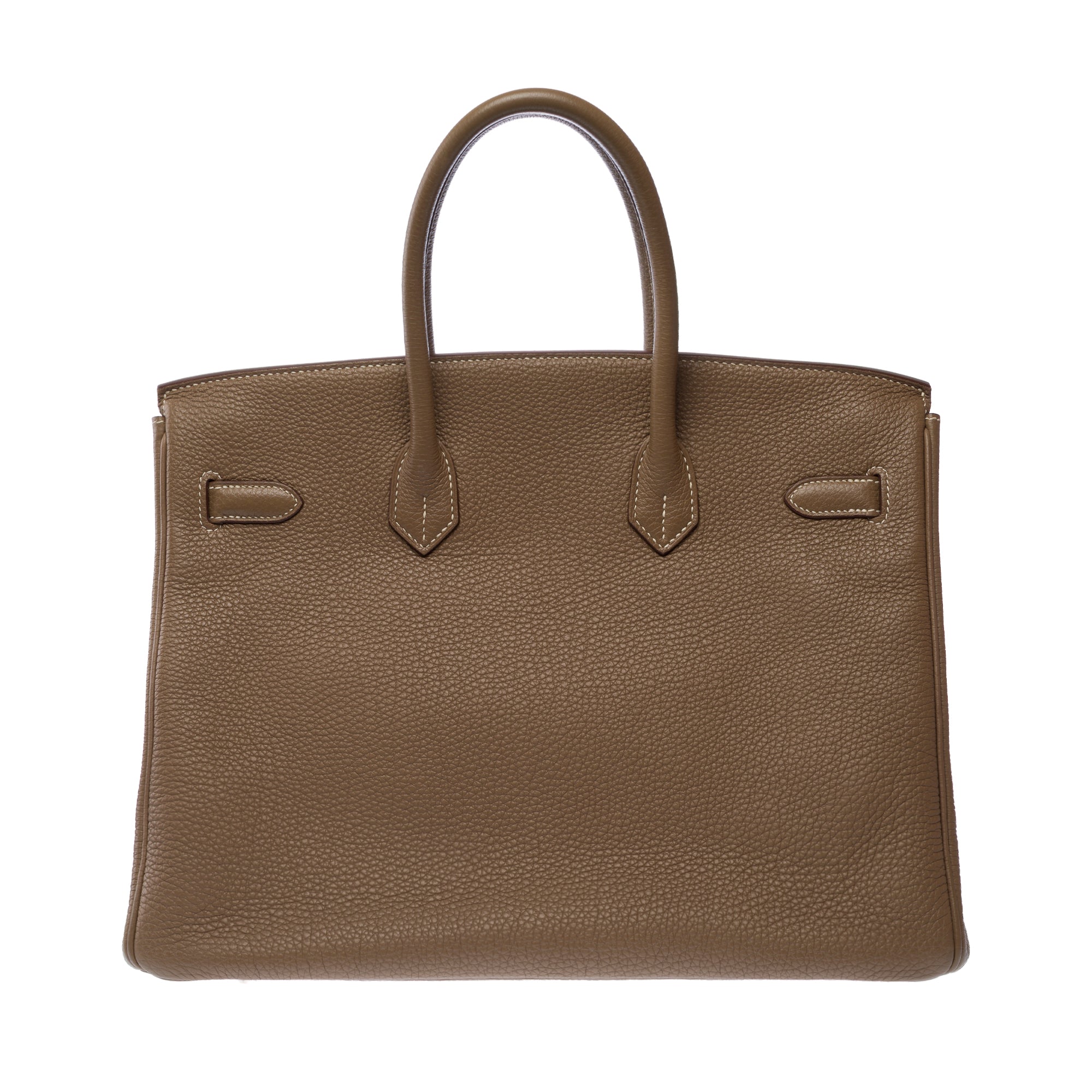 Sac HERMES Birkin 35 en Cuir Étoupe - 103793