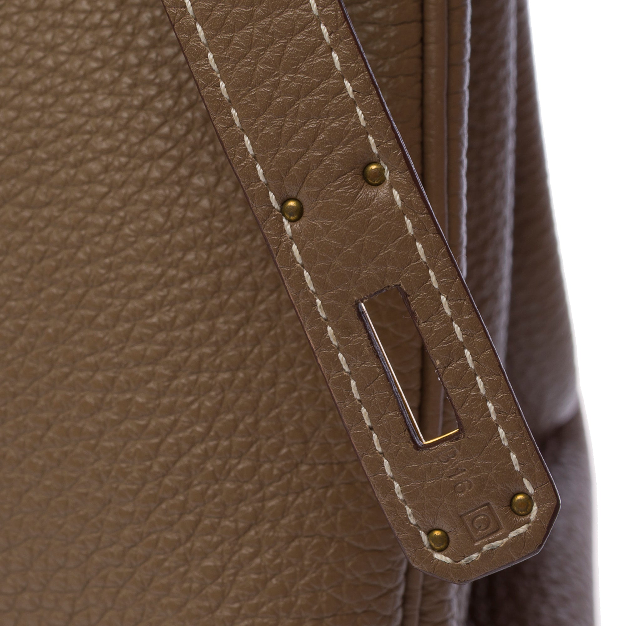 Sac HERMES Birkin 35 en Cuir Étoupe - 103793