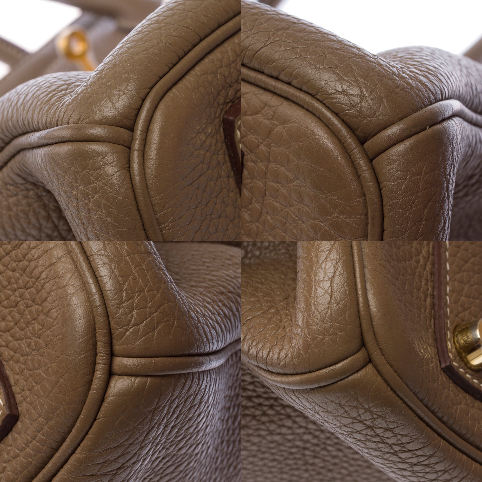 Sac HERMES Birkin 35 en Cuir Étoupe - 103793