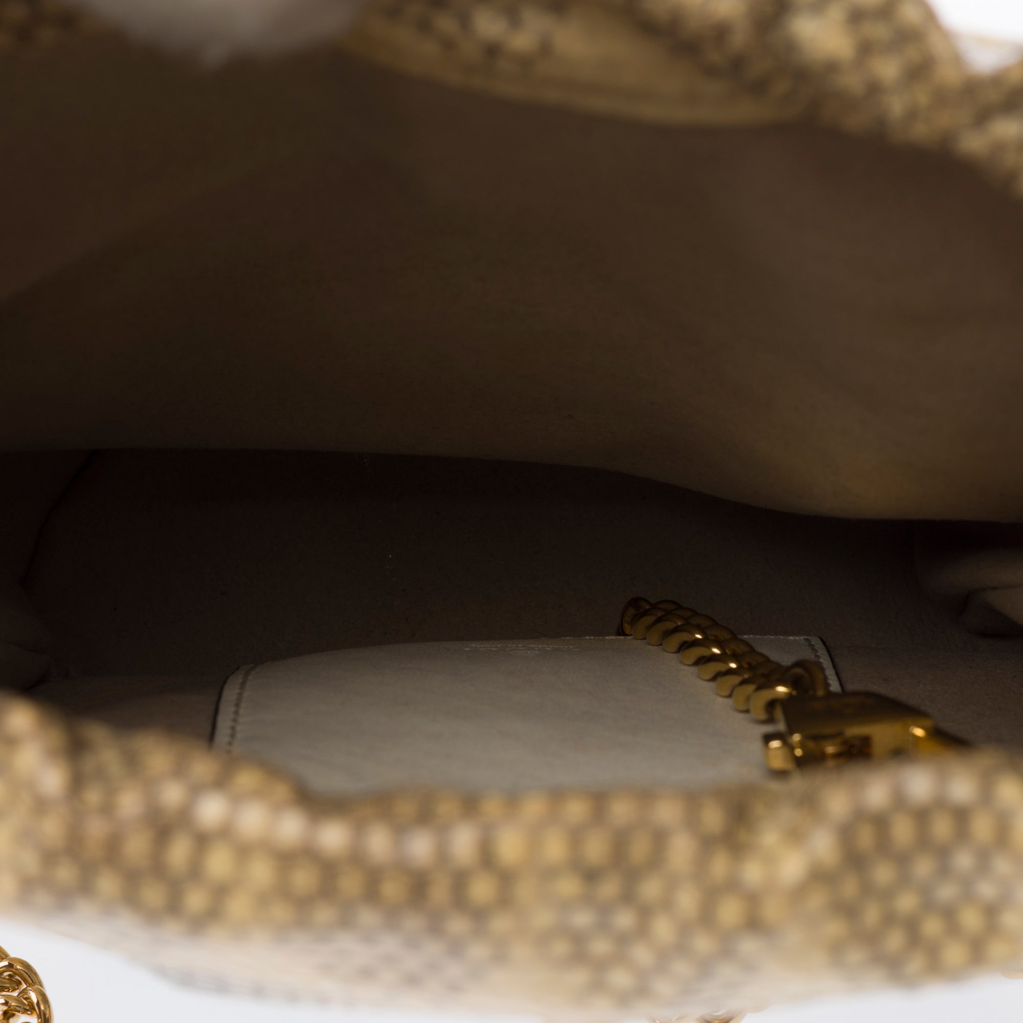 Sac GUCCI Zumi en Cuir Beige - 103795