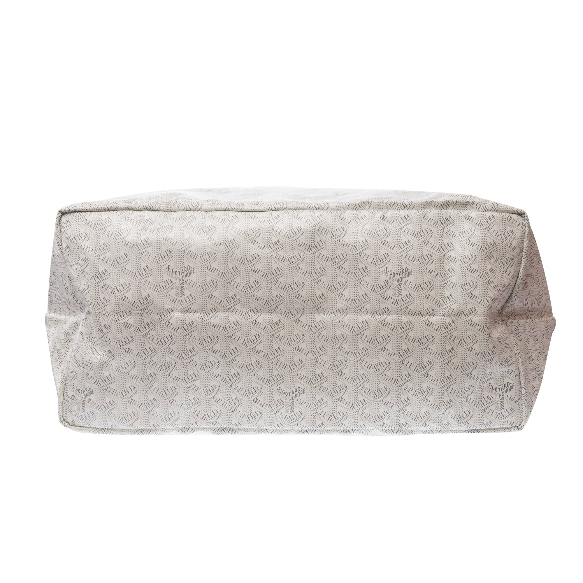 Sac GOYARD Saint-Louis en Toile Blanc - 103796