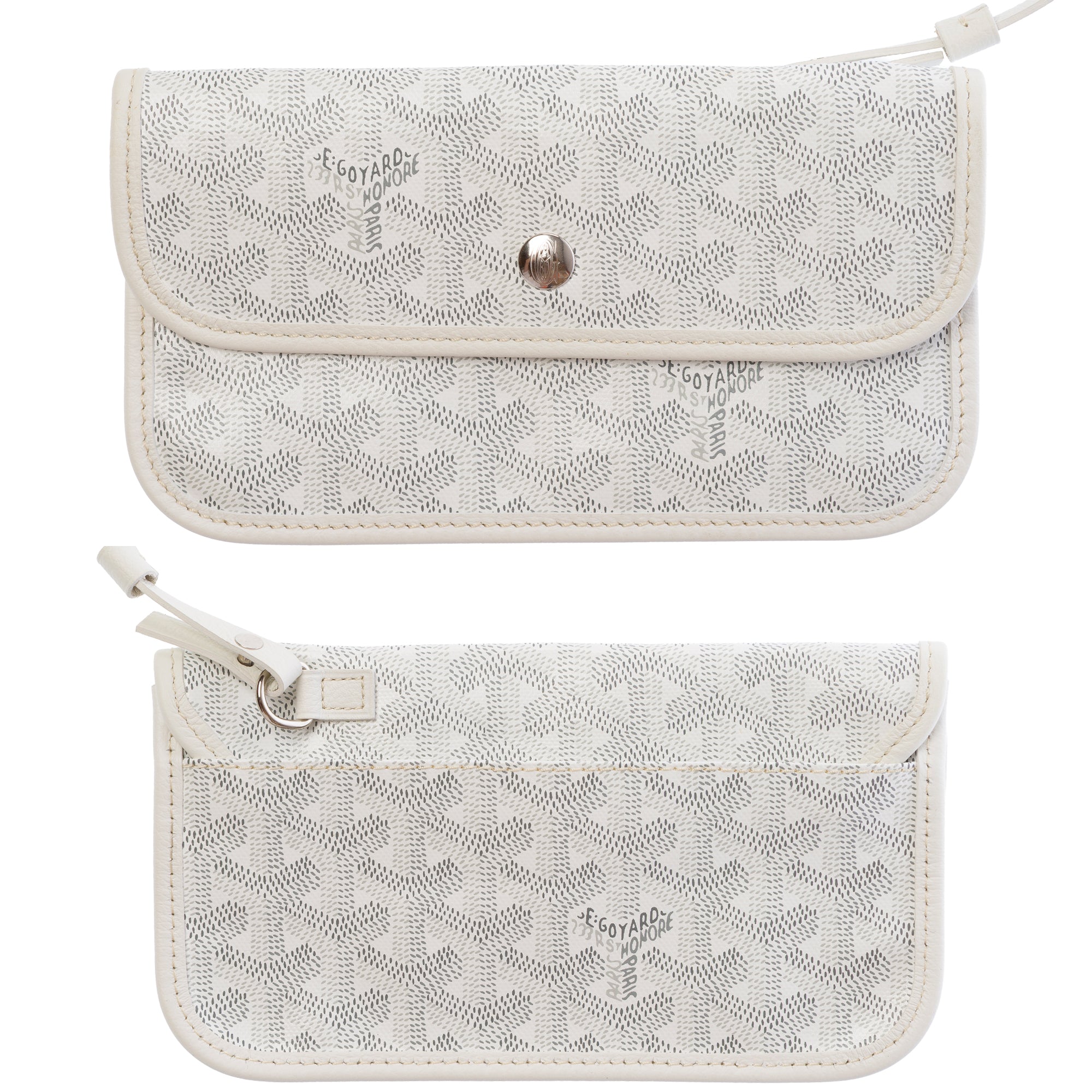 Sac GOYARD Saint-Louis en Toile Blanc - 103796