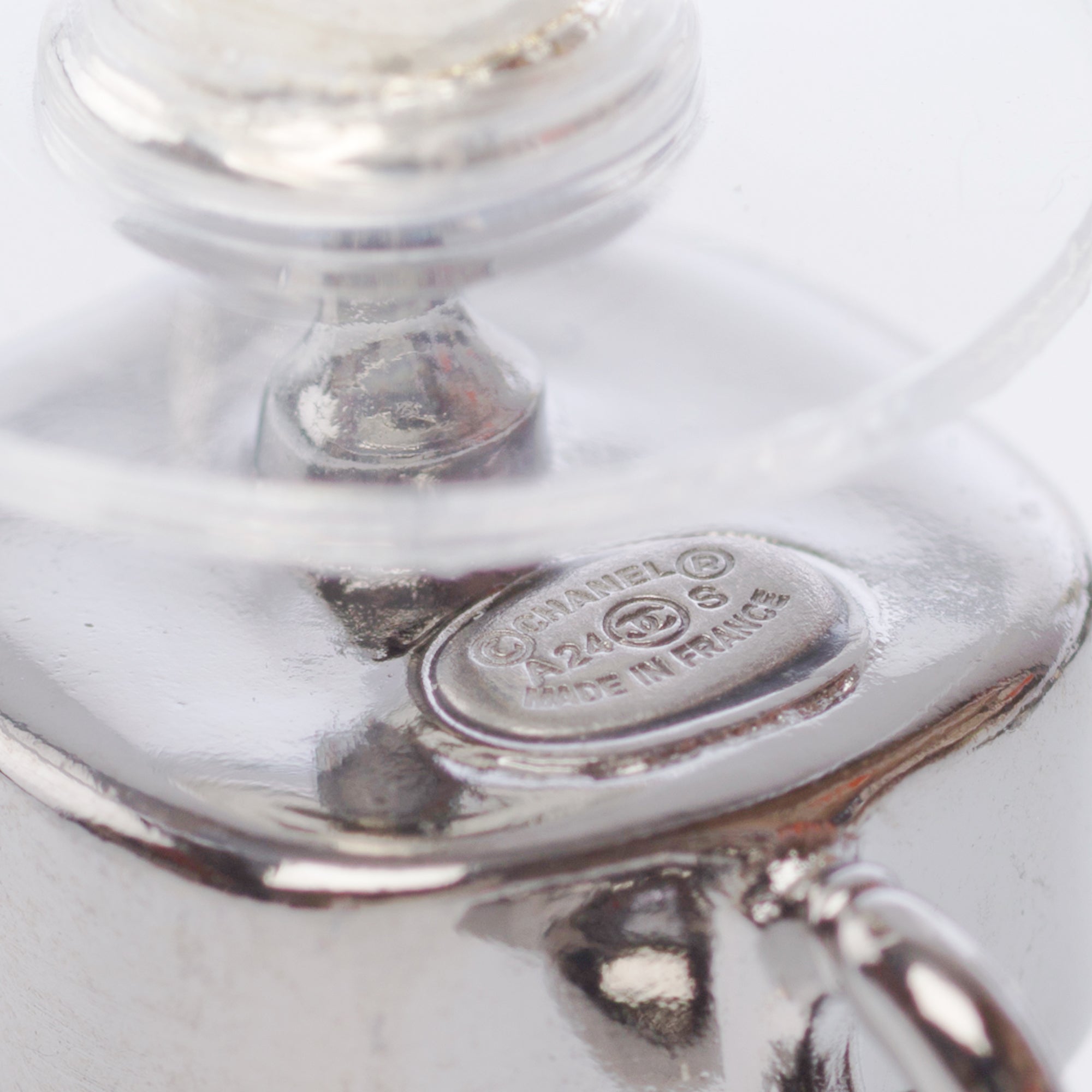 Bijoux CHANEL CC en Métal Argent - 103798